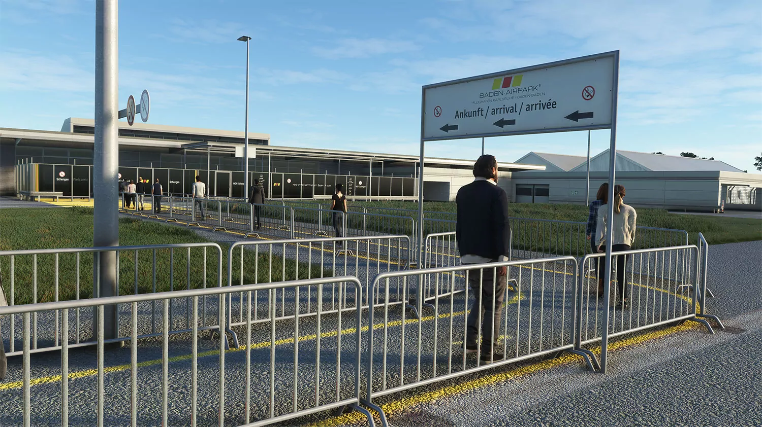 Аэропорт EDSB ( Баден-Баден, Германия )