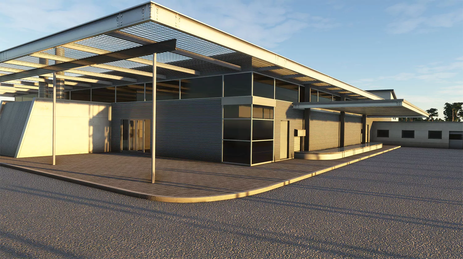 Аэропорт EDSB ( Баден-Баден, Германия )