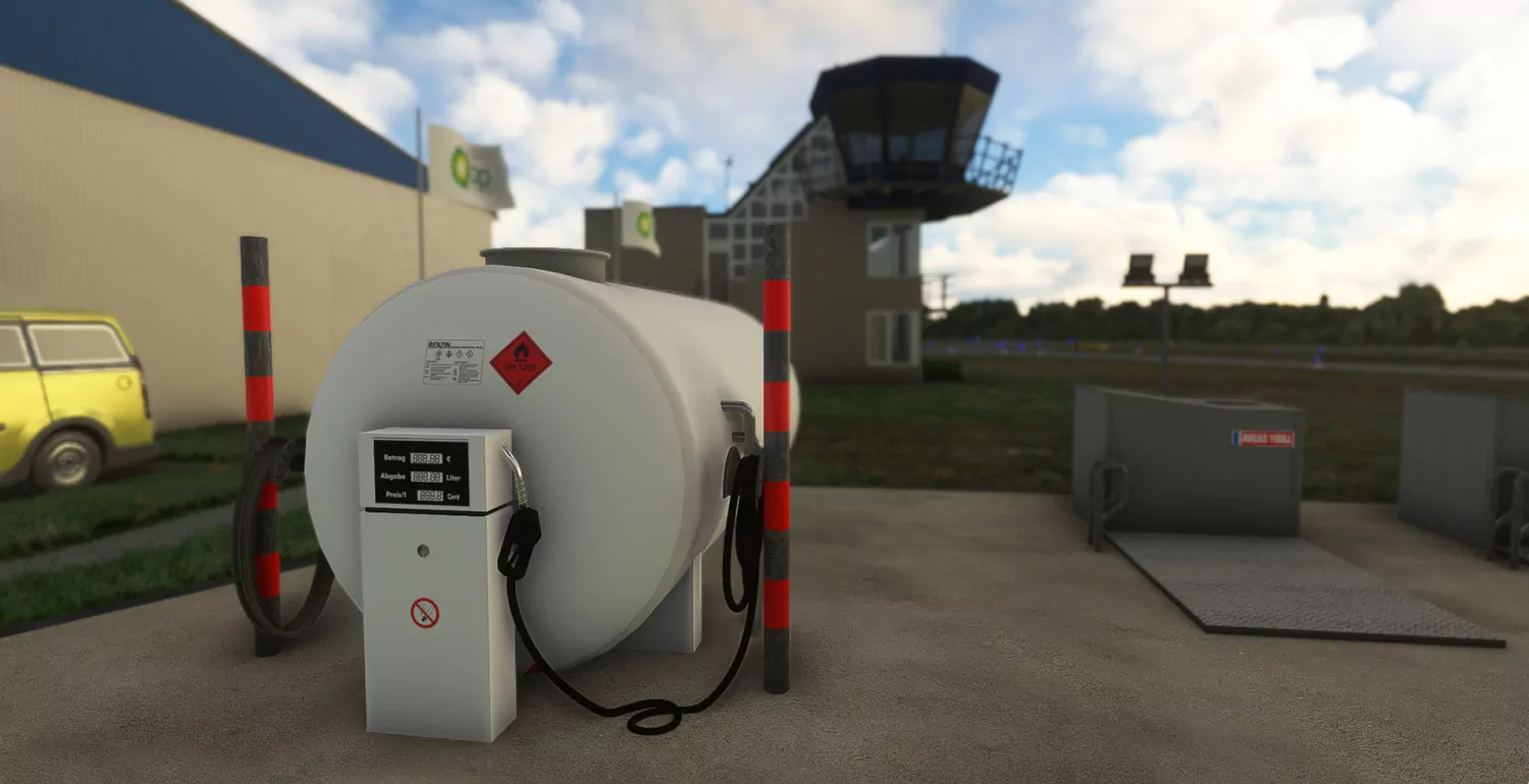 Аэропорт EDLI ( Билефельд, Германия )