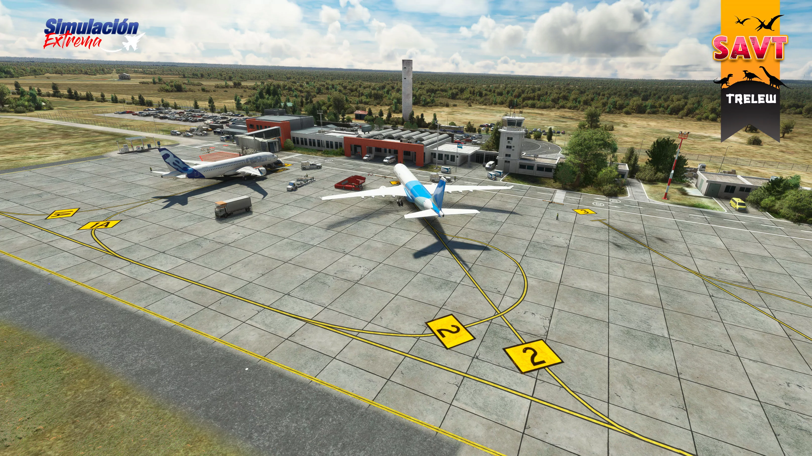 Аэропорт SAVT ( Трелью, Аргентина )