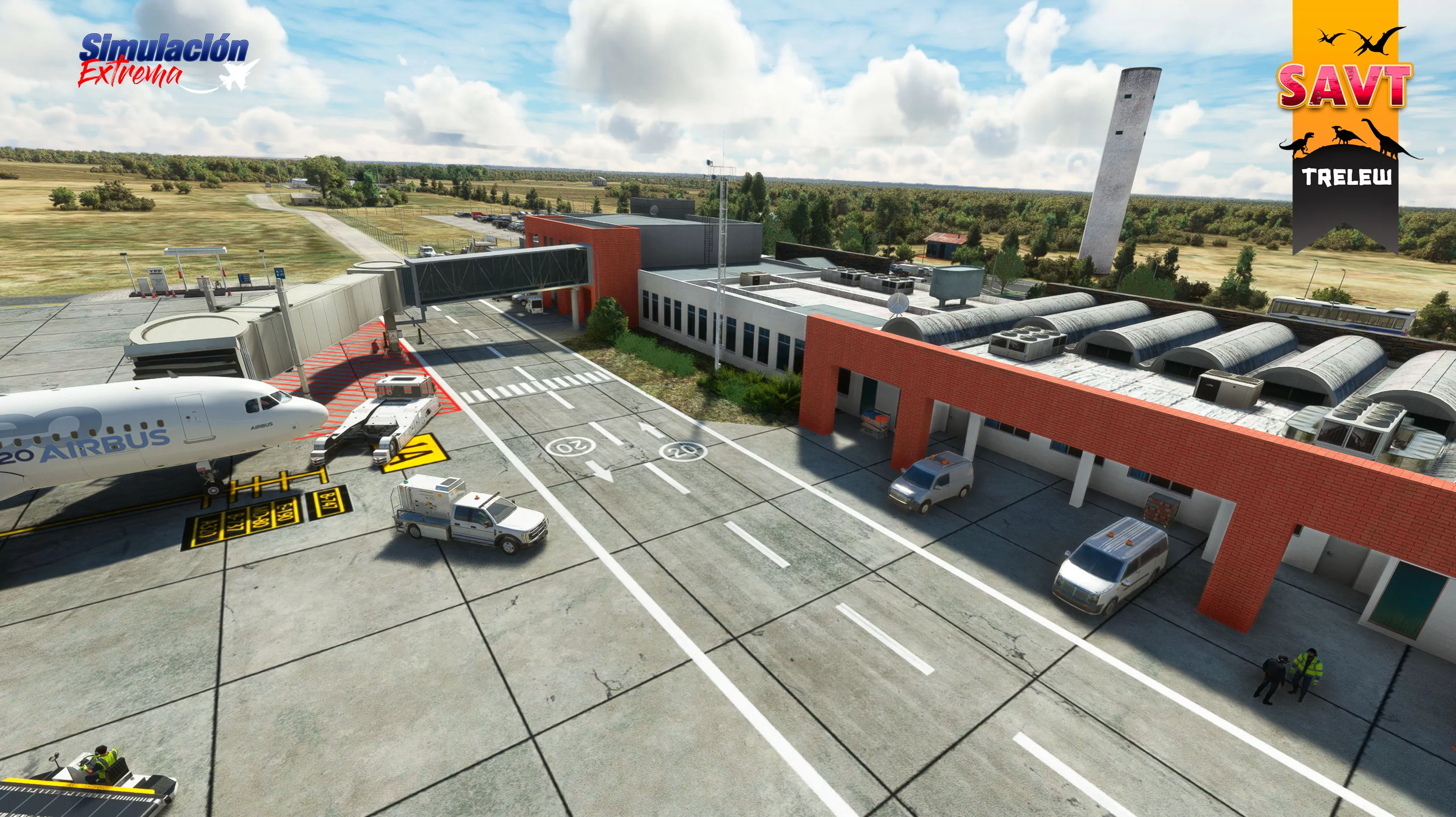 Аэропорт SAVT ( Трелью, Аргентина )