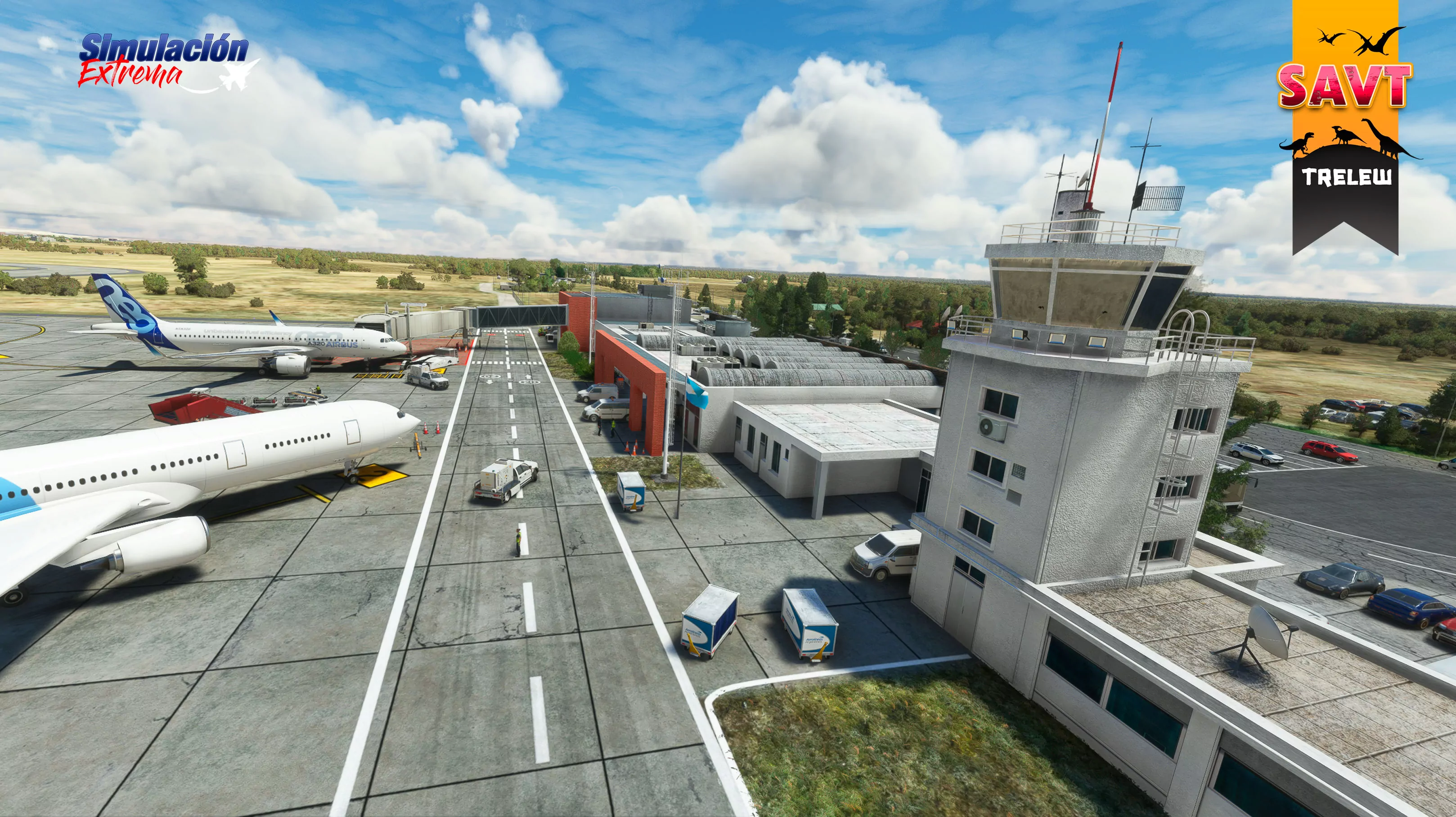 Аэропорт SAVT ( Трелью, Аргентина )