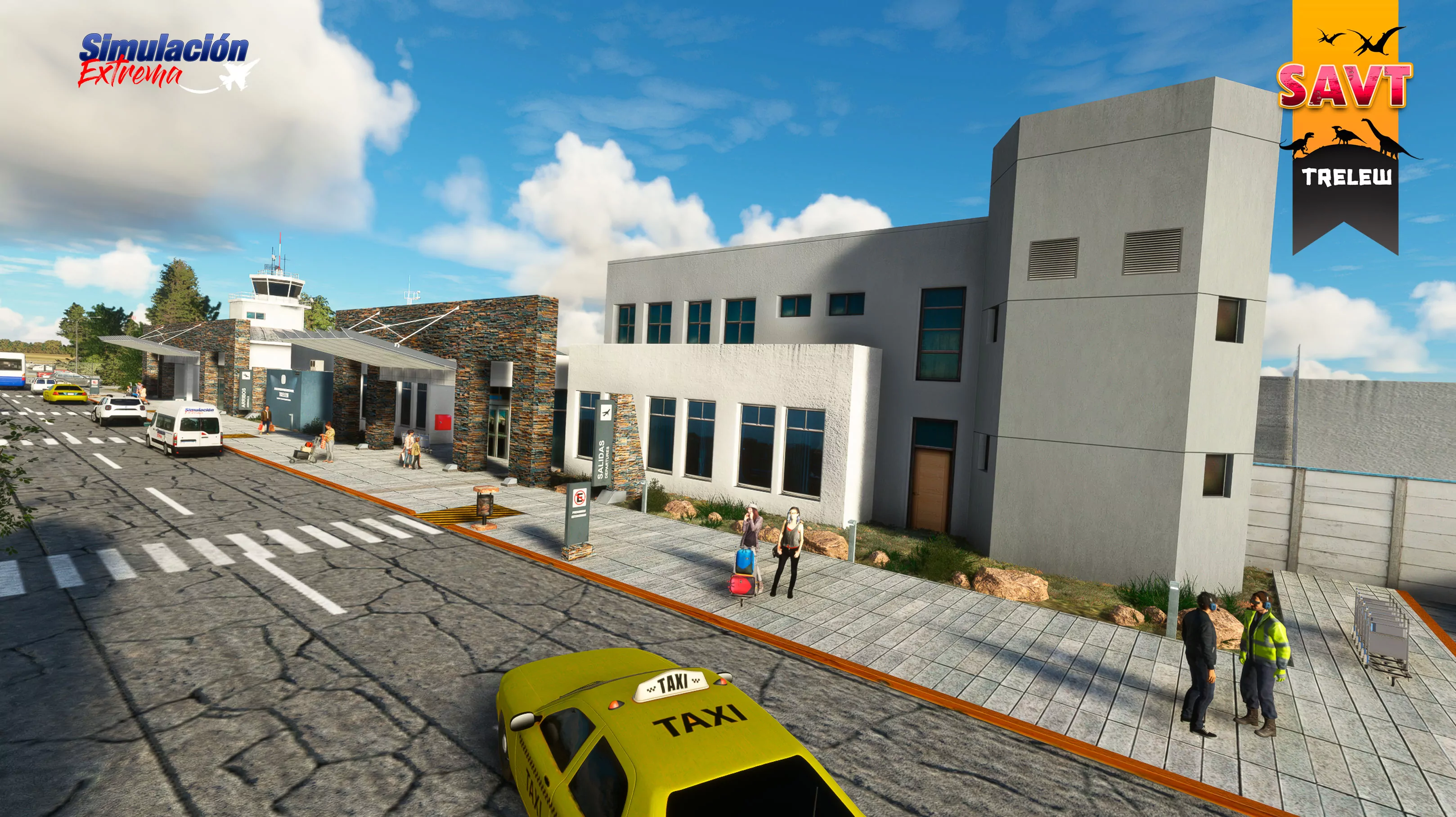 Аэропорт SAVT ( Трелью, Аргентина )