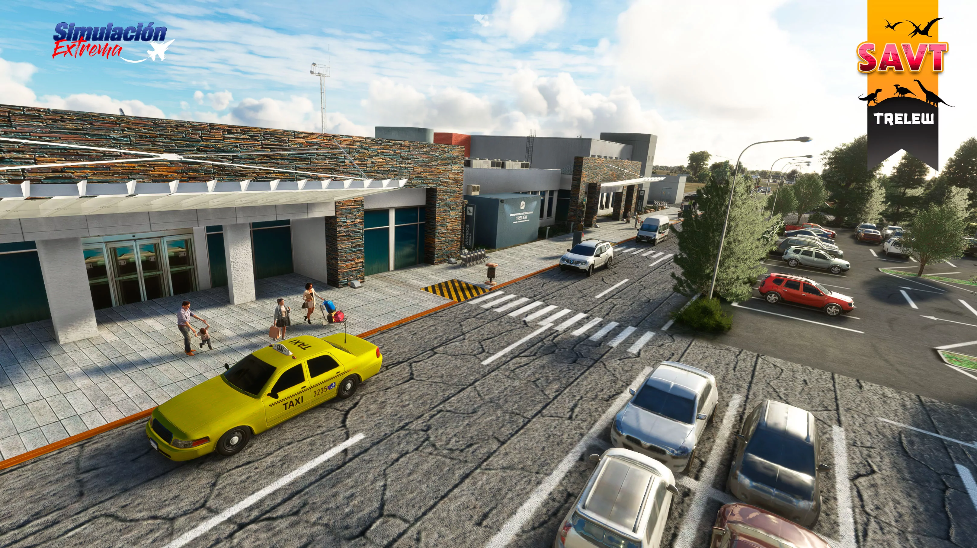 Аэропорт SAVT ( Трелью, Аргентина )