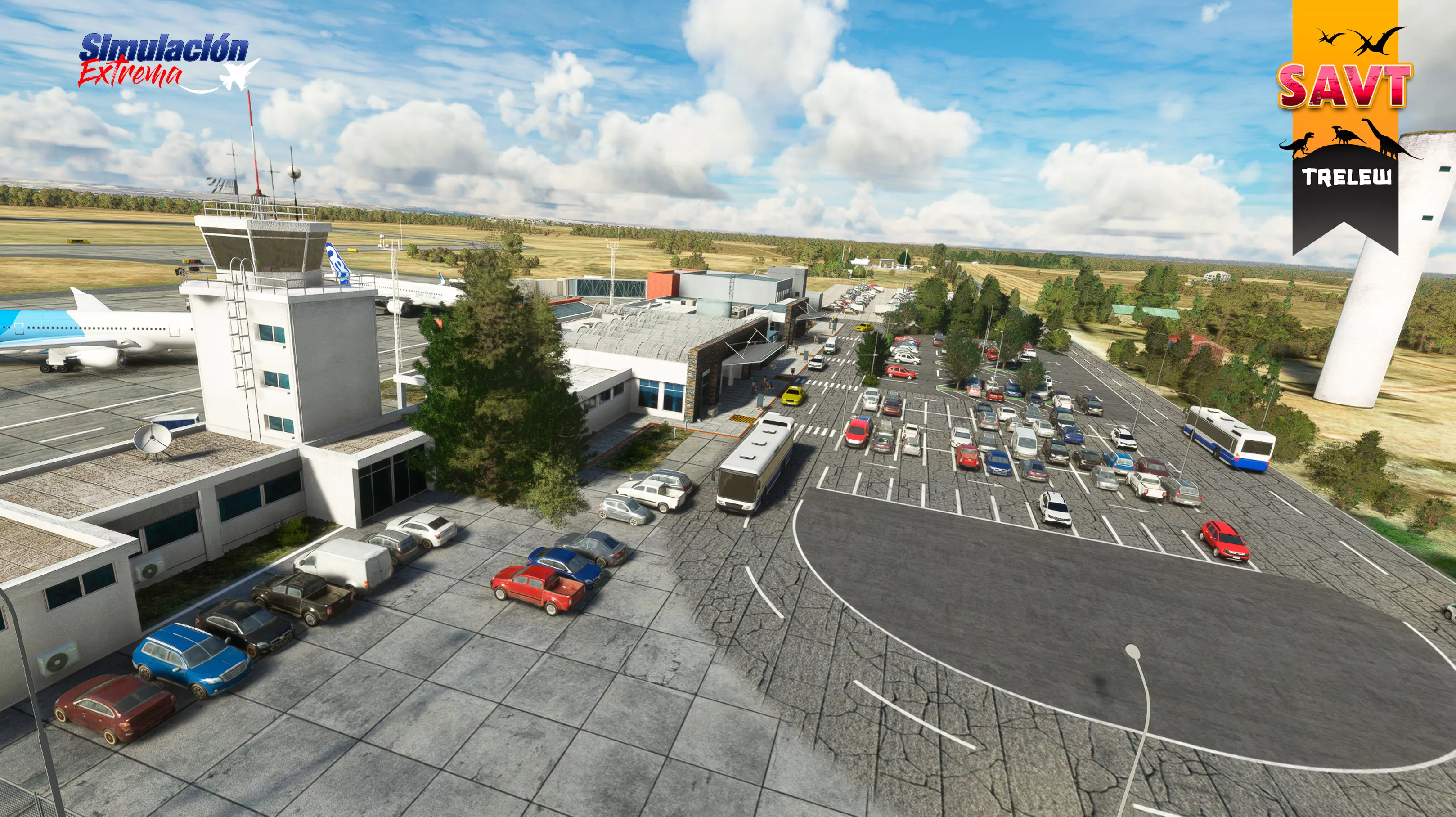 Аэропорт SAVT ( Трелью, Аргентина )