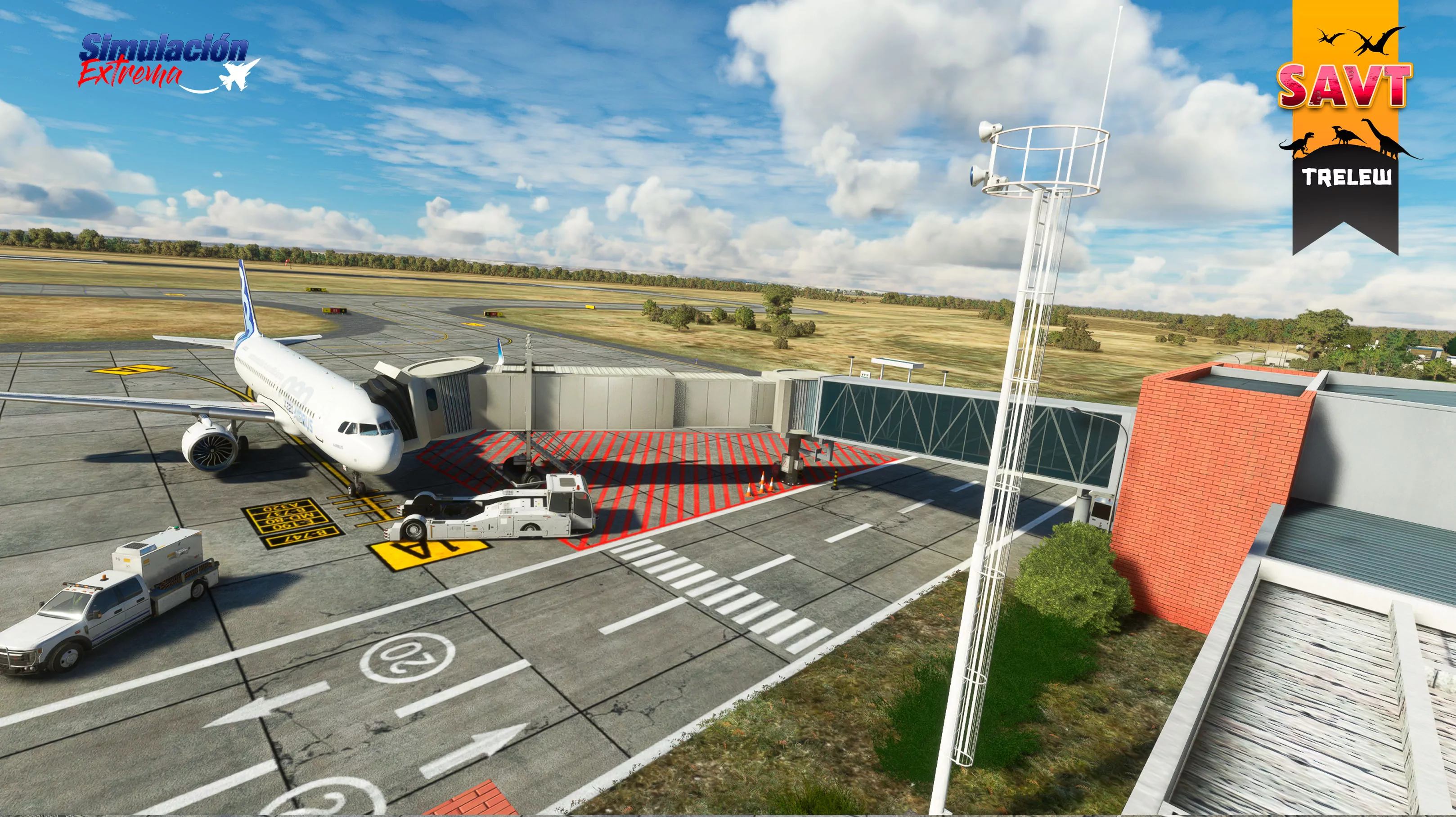 Аэропорт SAVT ( Трелью, Аргентина )