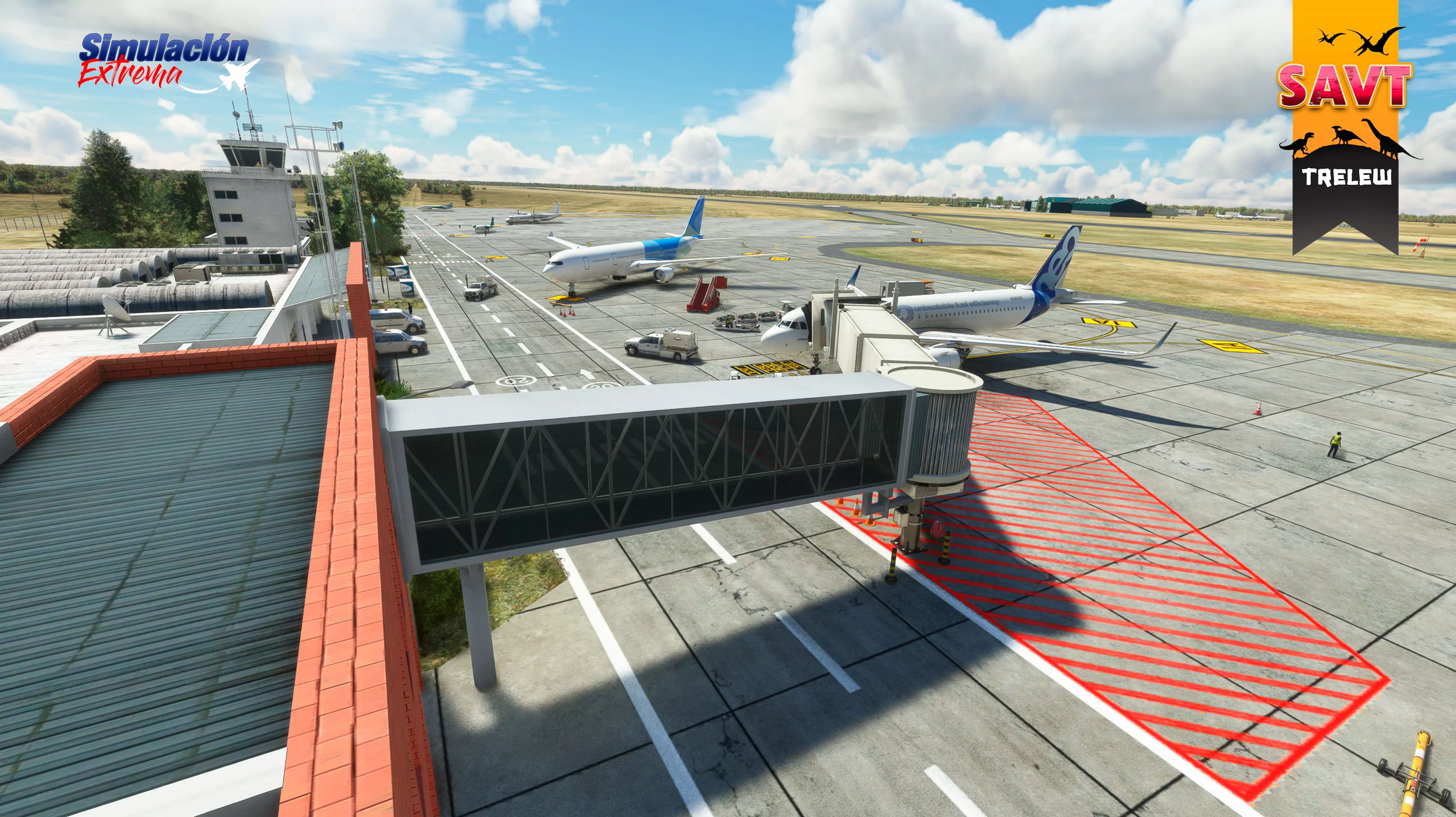 Аэропорт SAVT ( Трелью, Аргентина )