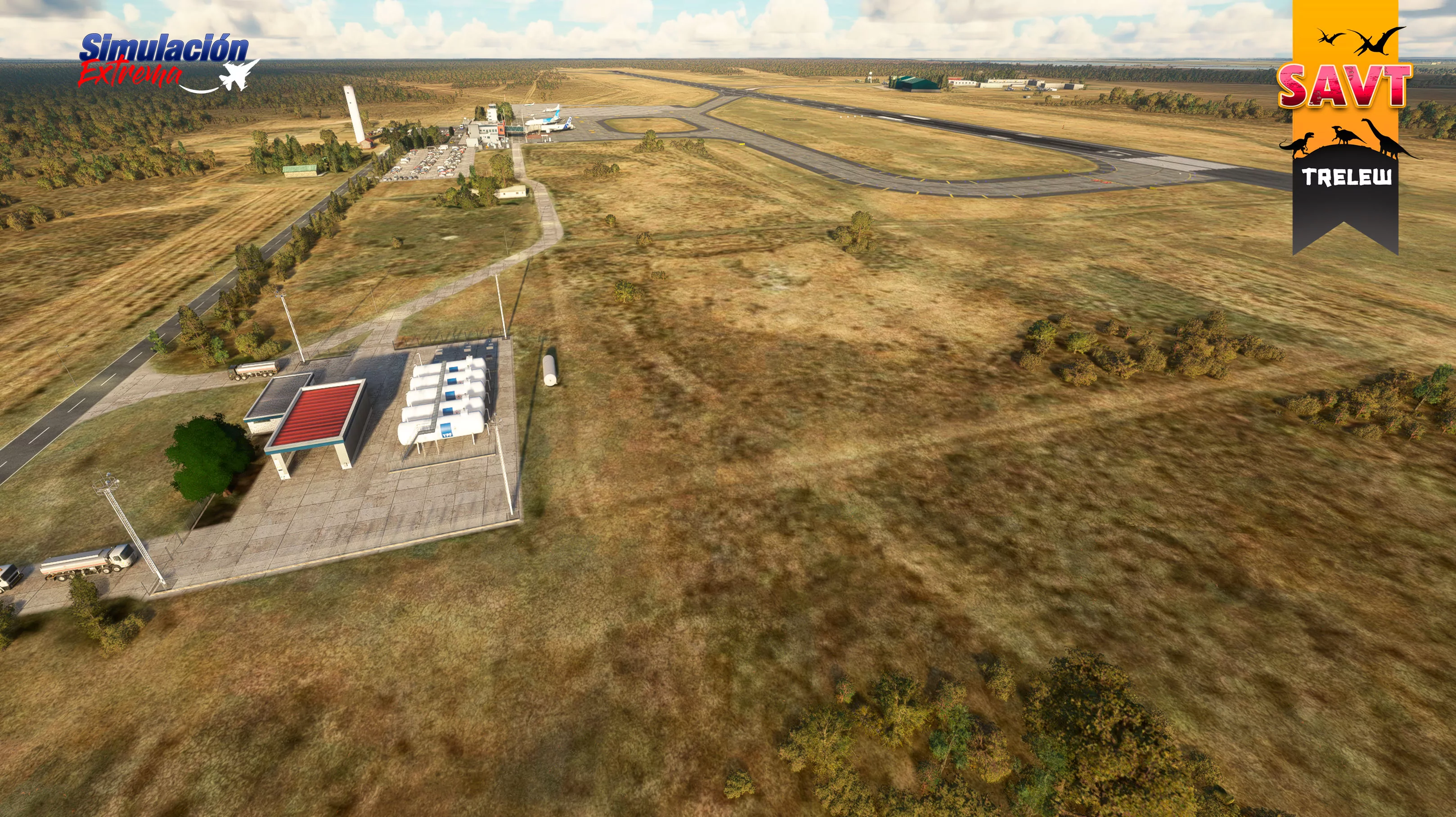 Аэропорт SAVT ( Трелью, Аргентина )
