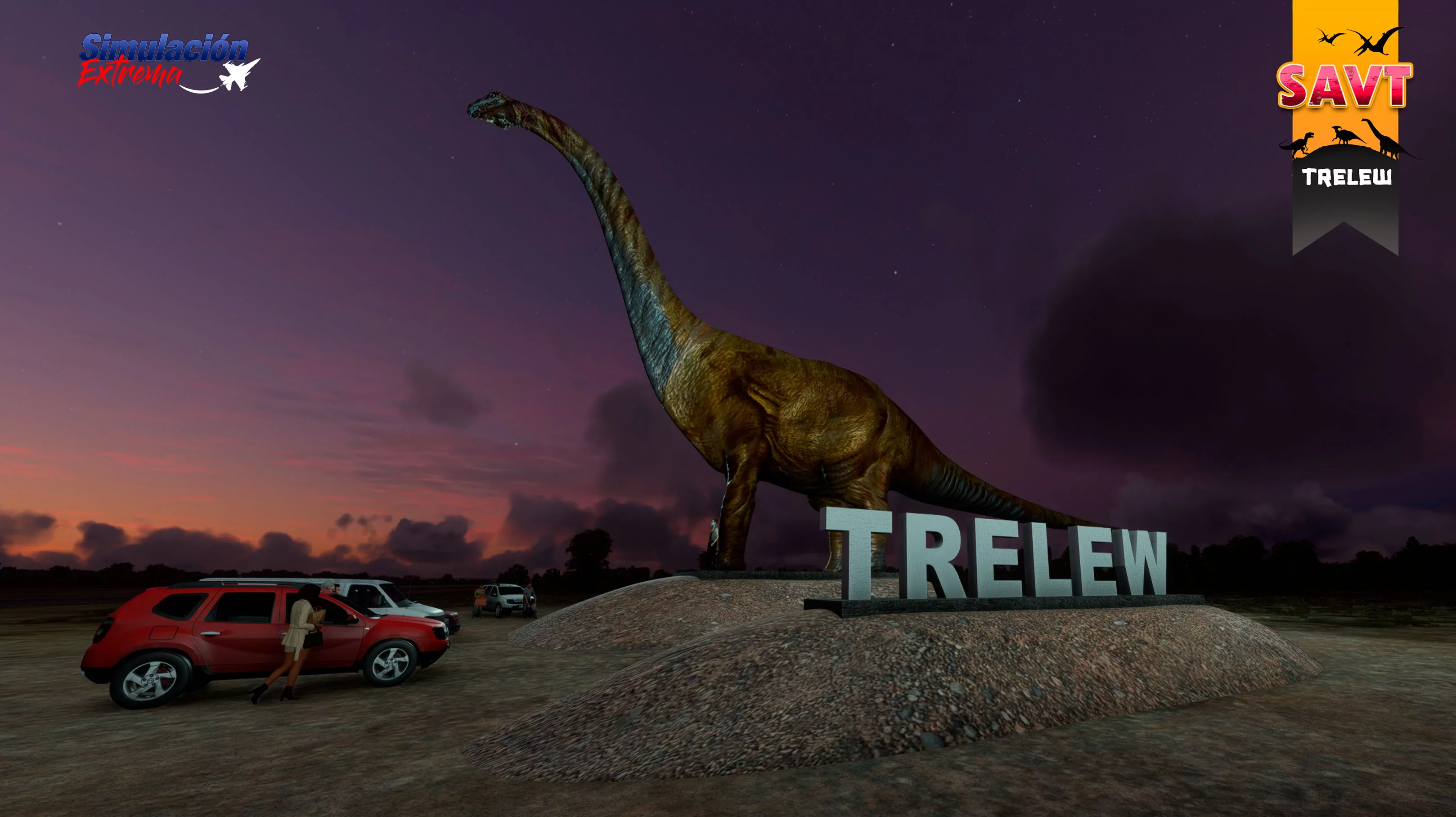 Аэропорт SAVT ( Трелью, Аргентина )