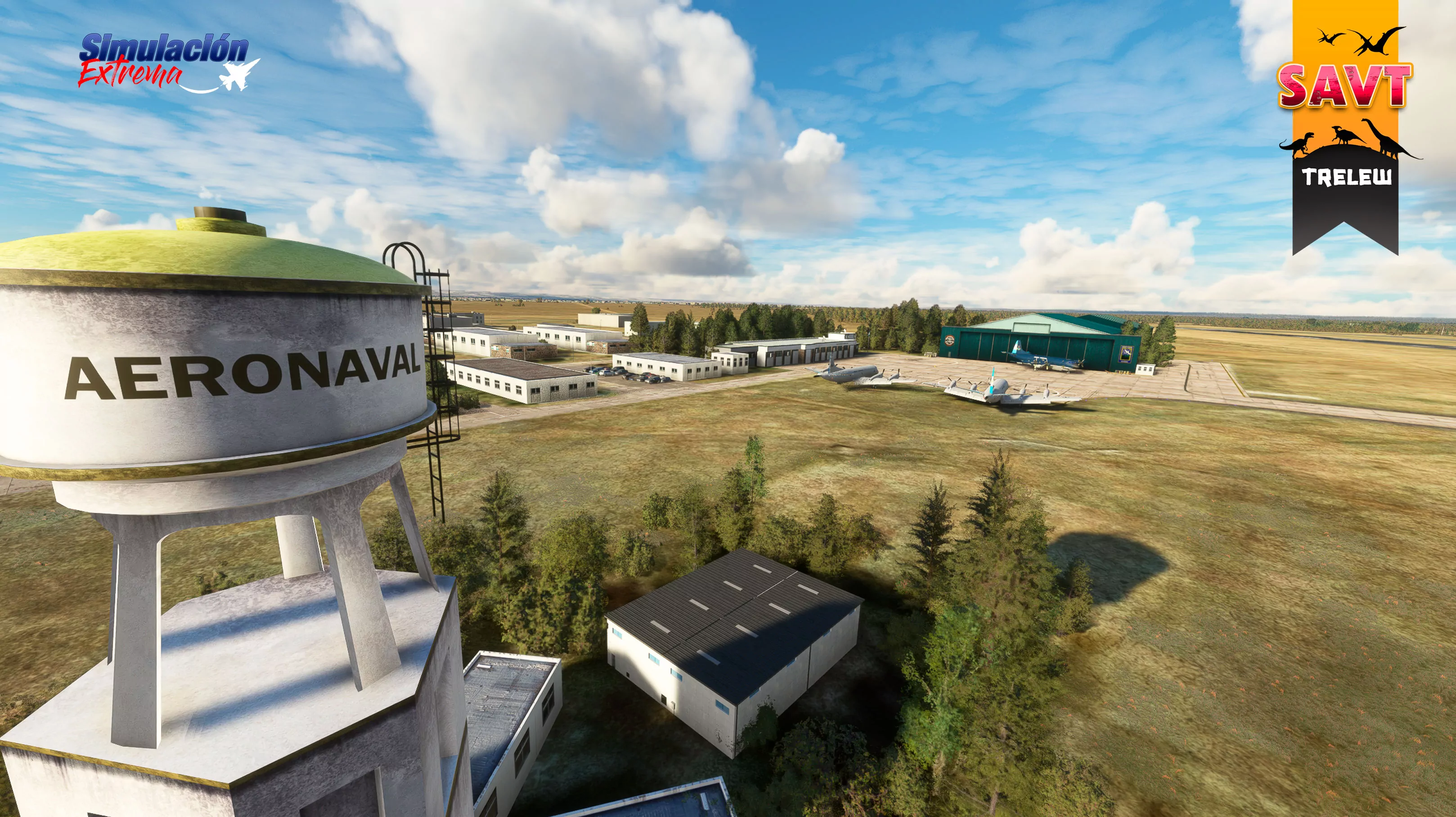 Аэропорт SAVT ( Трелью, Аргентина )