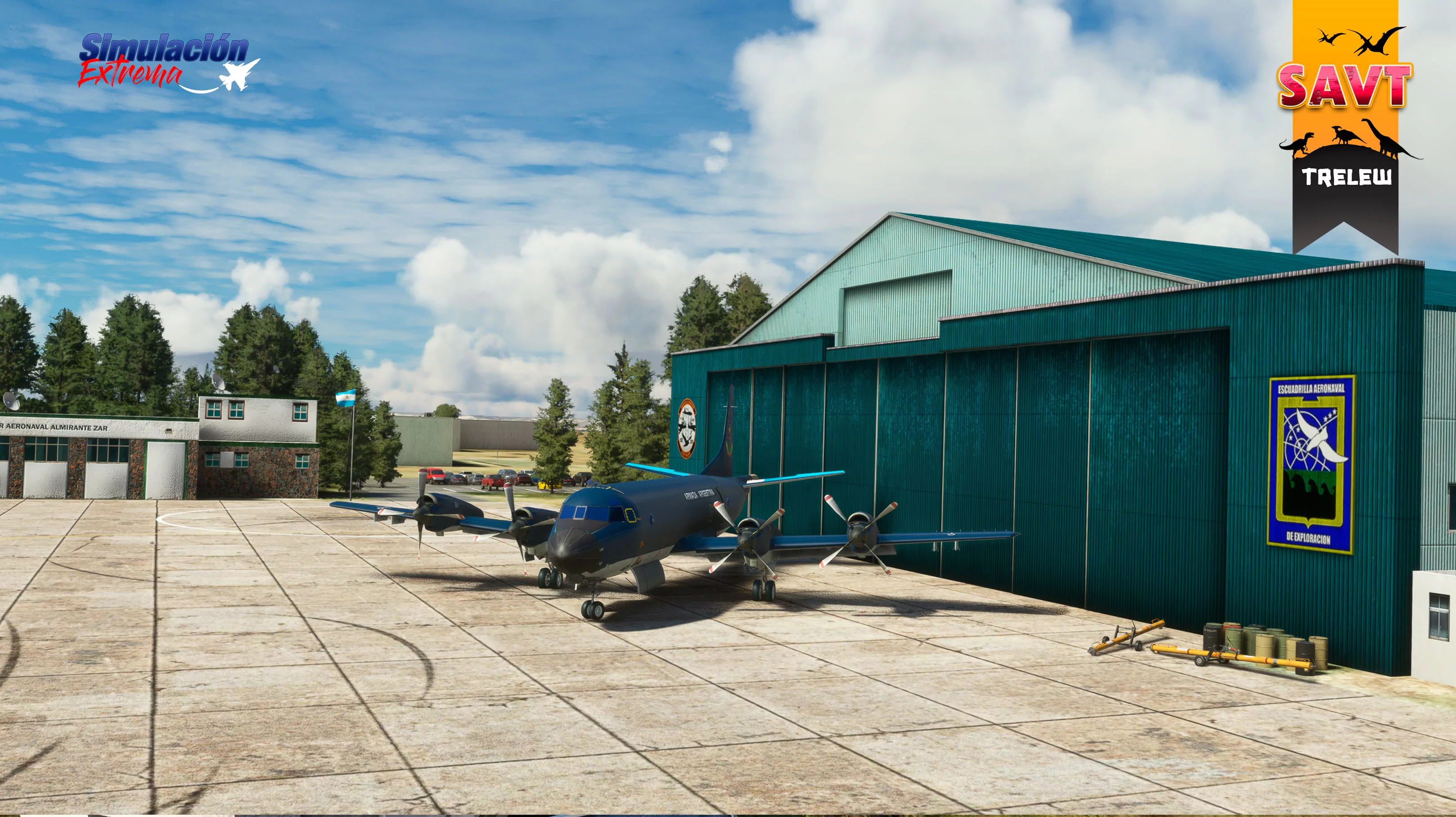 Аэропорт SAVT ( Трелью, Аргентина )
