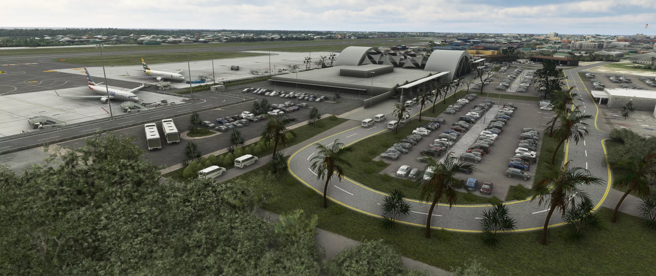 Аэропорт MWCR ( Большой Кайман, Каймановы острова )