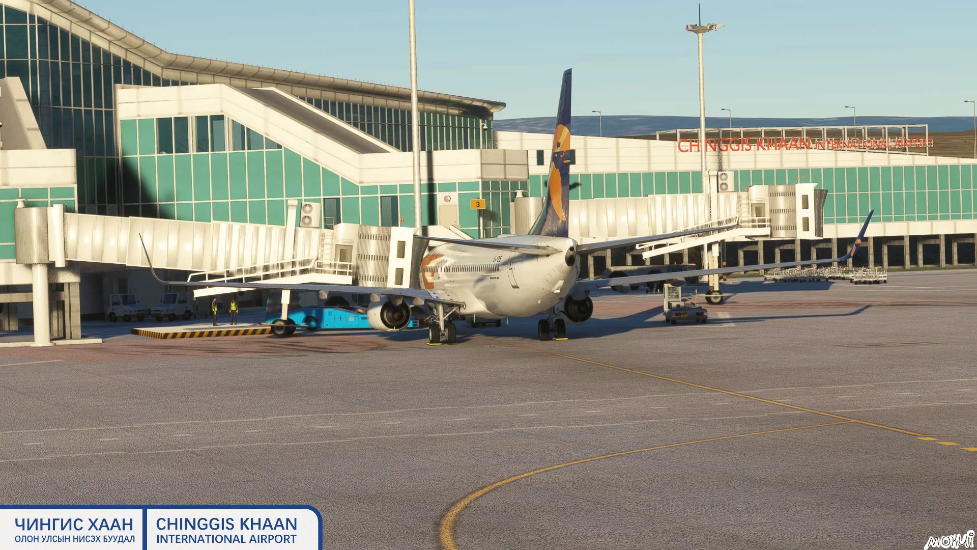 Аэропорт ZMCK ( Улан-Батор, Монголия )