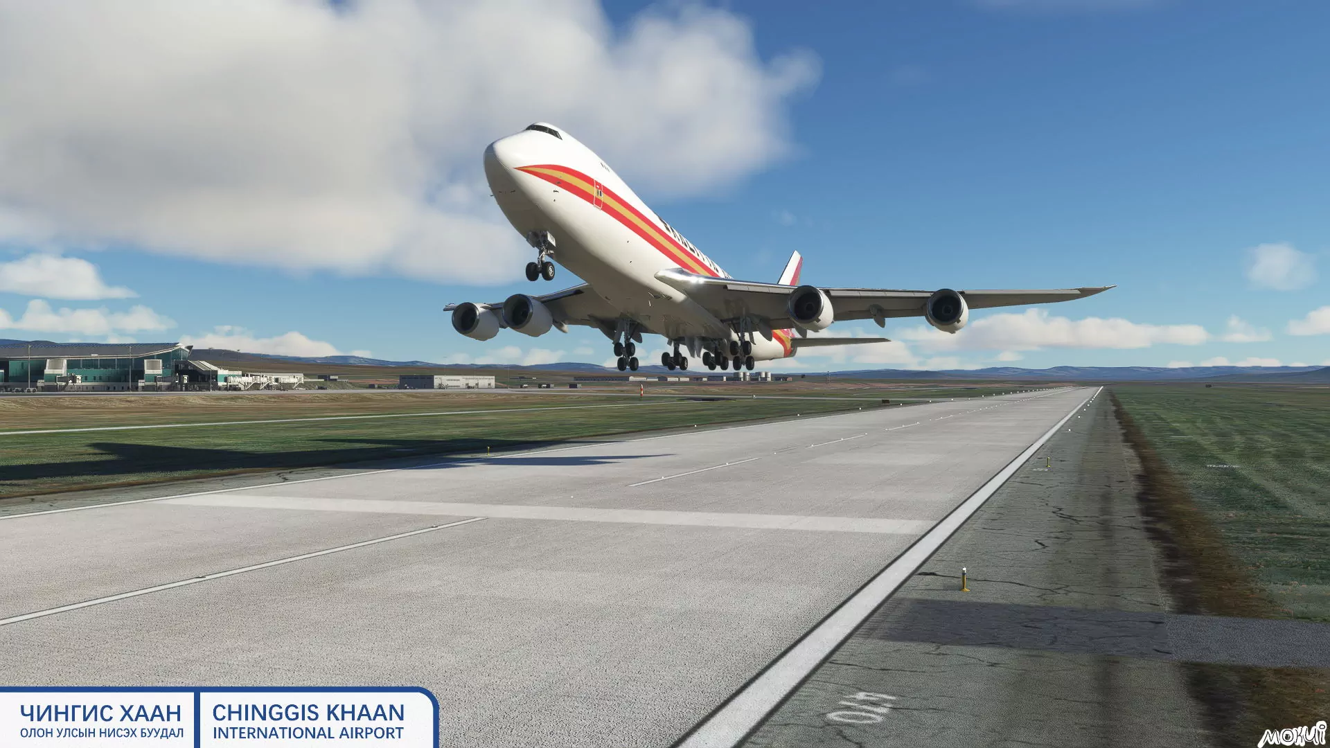 Аэропорт ZMCK ( Улан-Батор, Монголия )