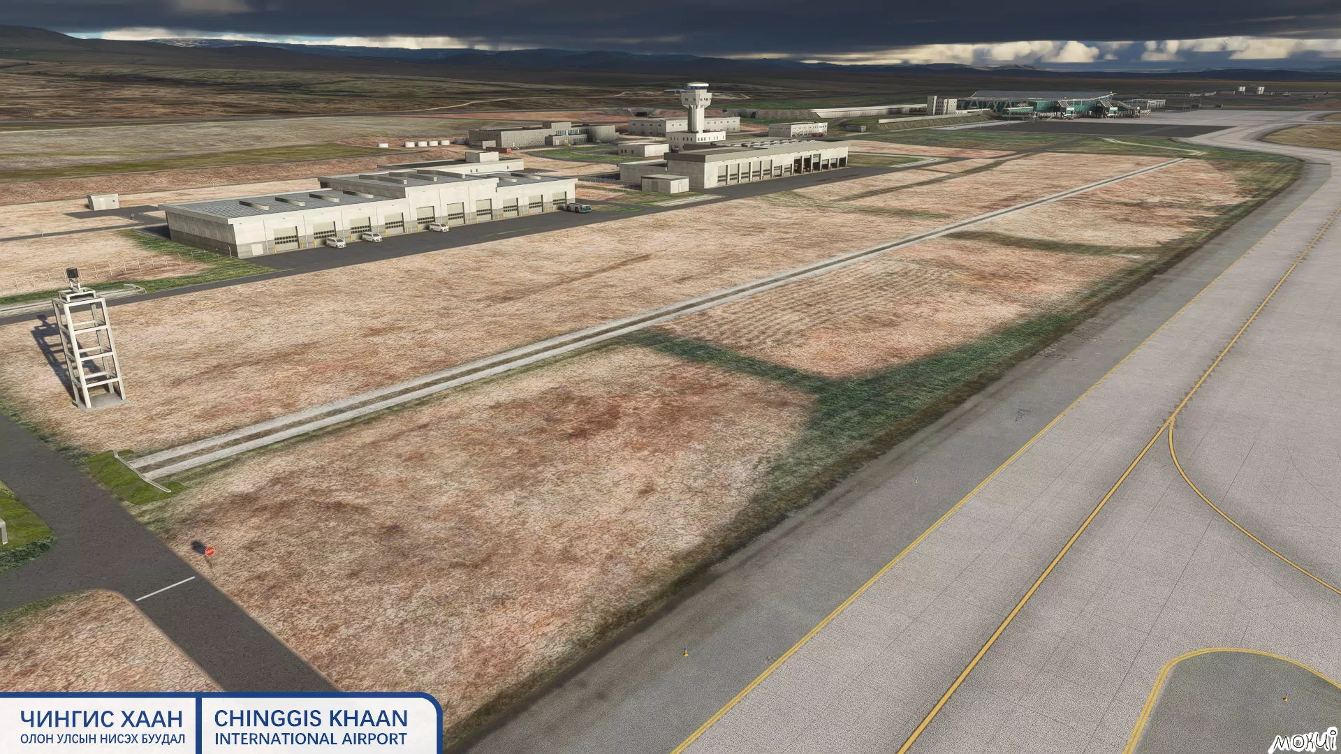 Аэропорт ZMCK ( Улан-Батор, Монголия )