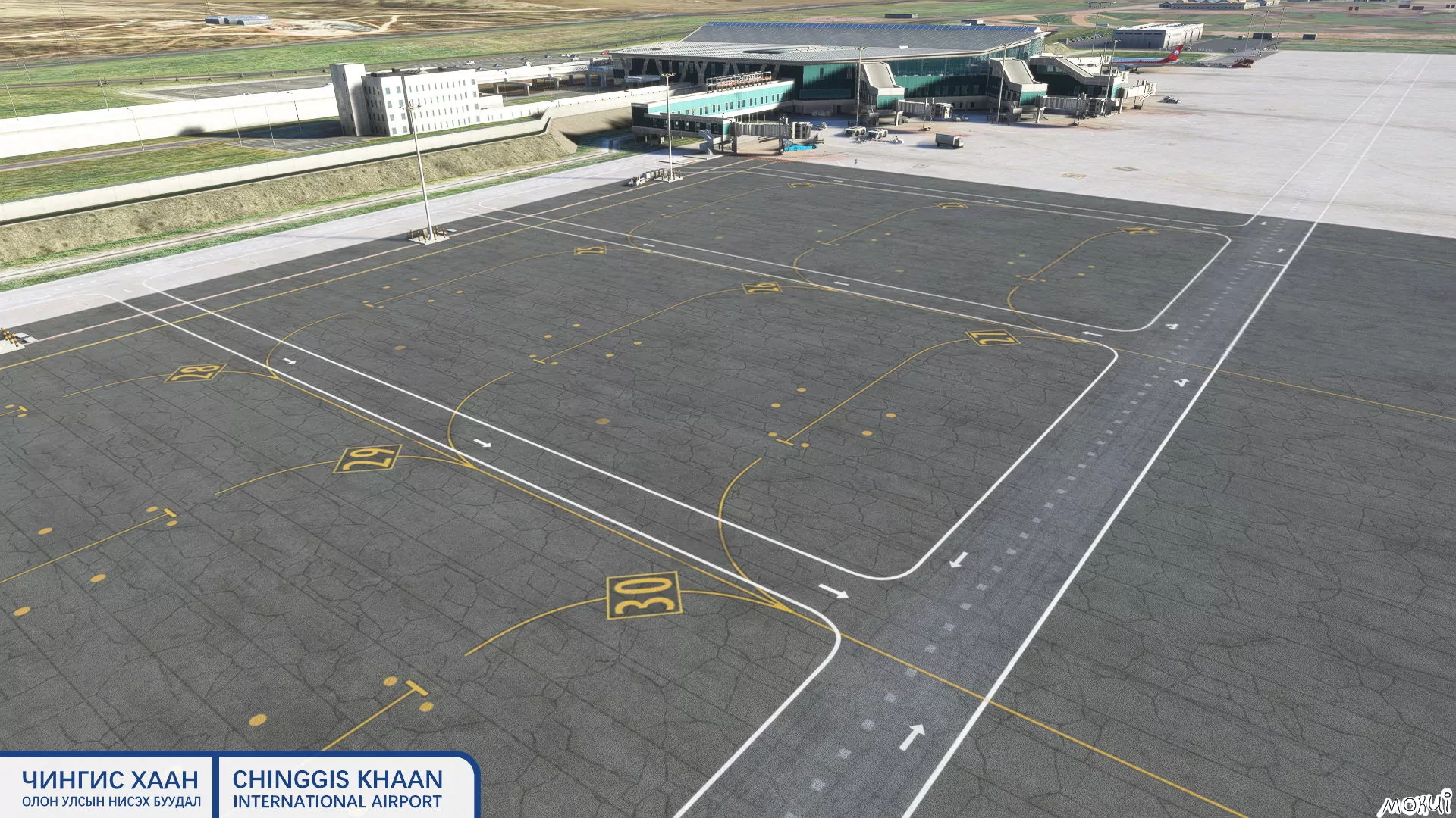 Аэропорт ZMCK ( Улан-Батор, Монголия )