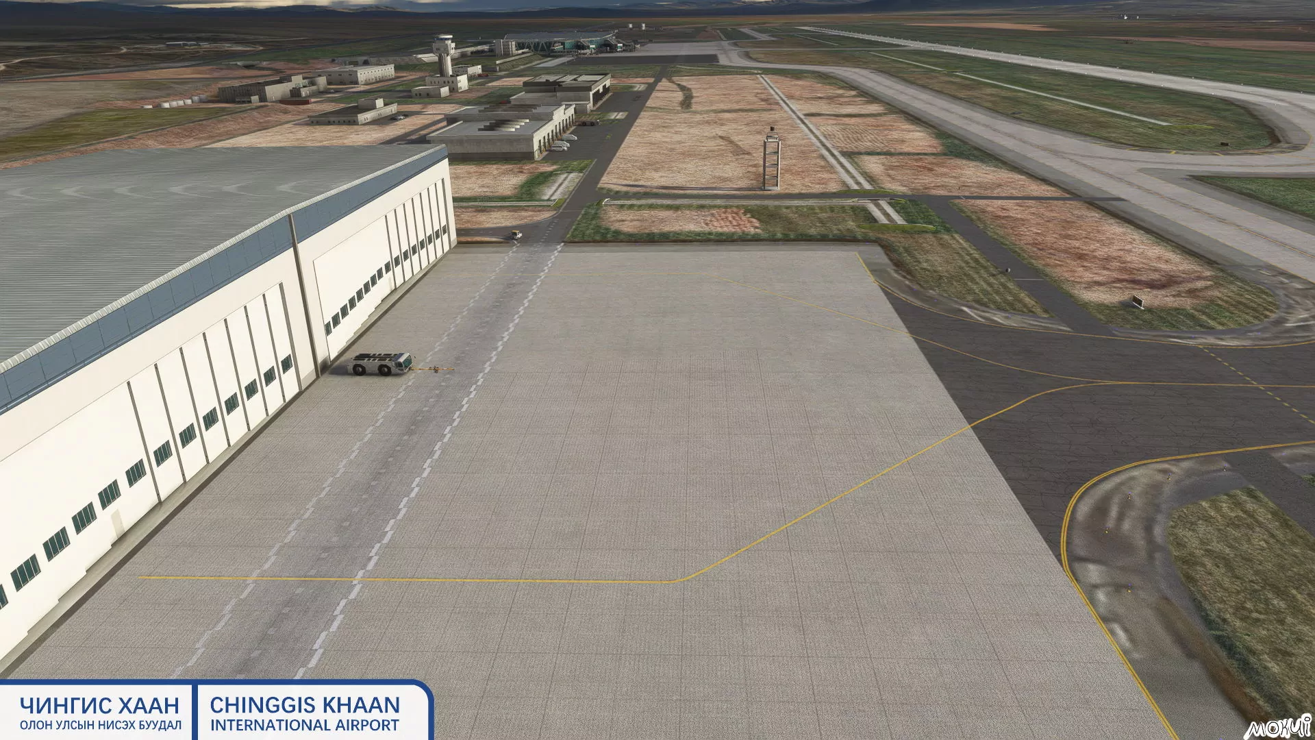 Аэропорт ZMCK ( Улан-Батор, Монголия )