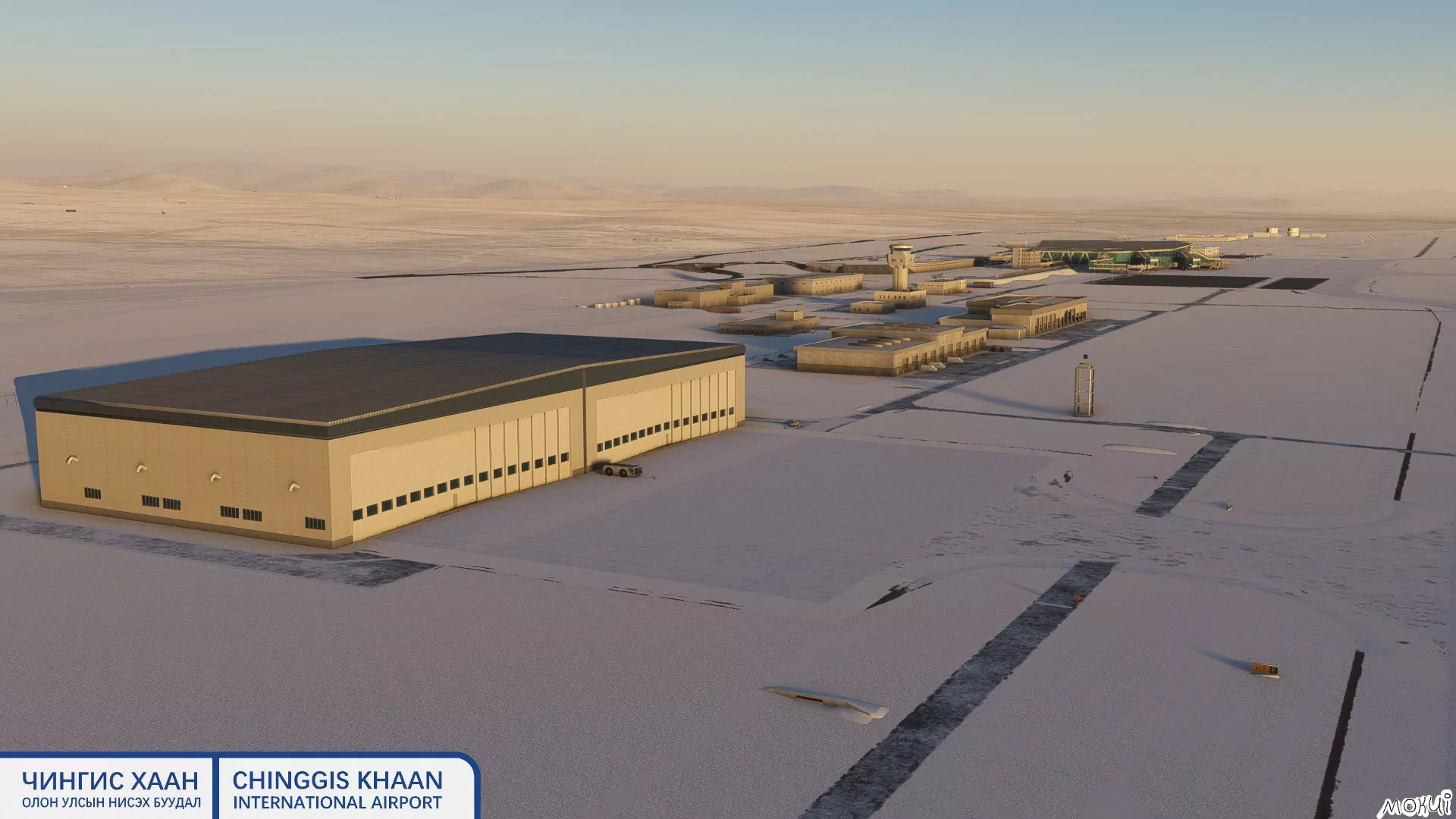 Аэропорт ZMCK ( Улан-Батор, Монголия )