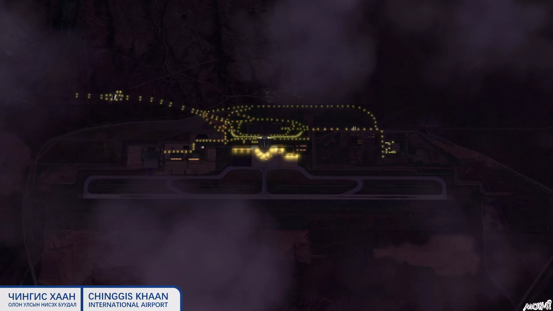 Аэропорт ZMCK ( Улан-Батор, Монголия )