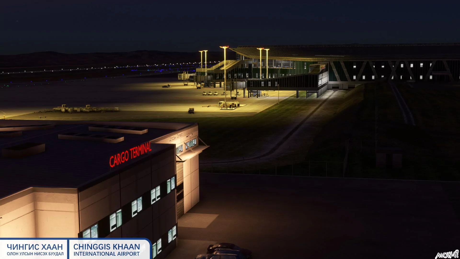 Аэропорт ZMCK ( Улан-Батор, Монголия )