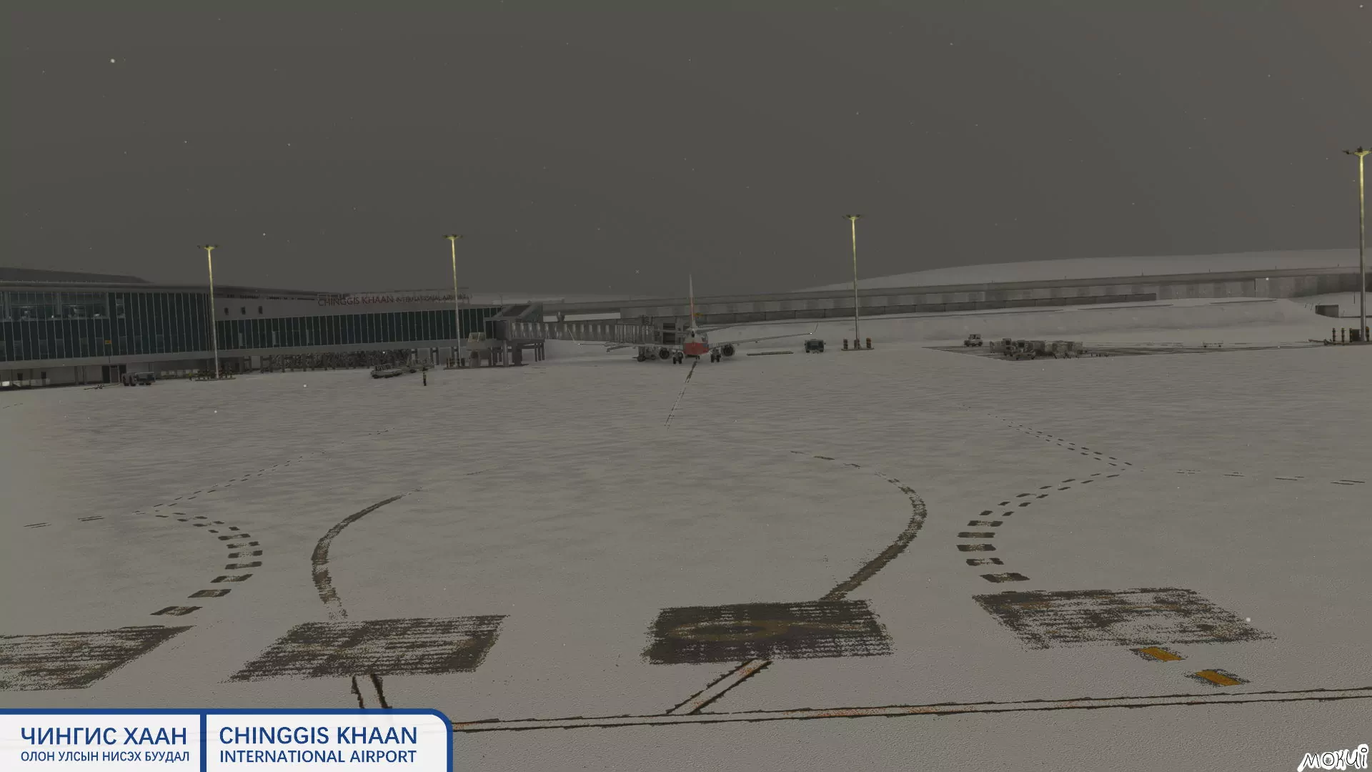 Аэропорт ZMCK ( Улан-Батор, Монголия )