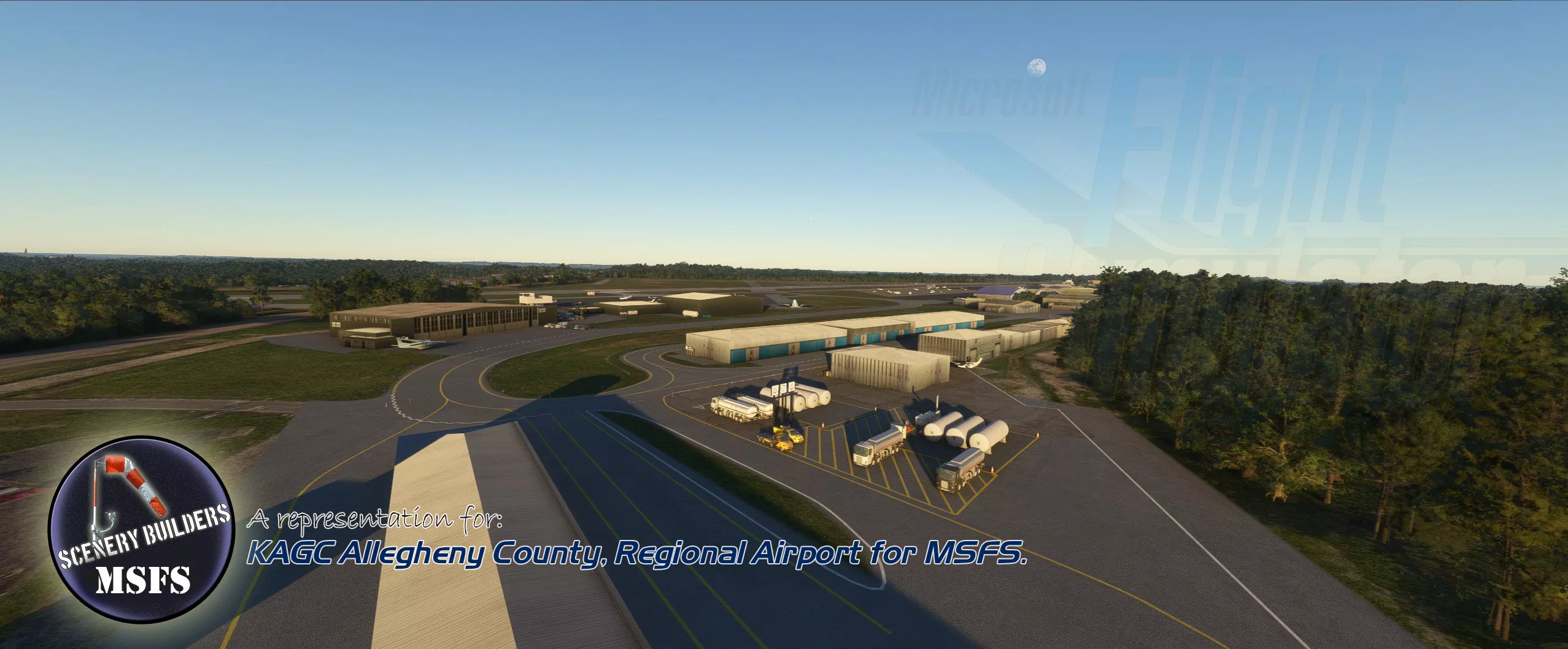 Аэропорт KAGC ( Уэст-Миффлин, США )