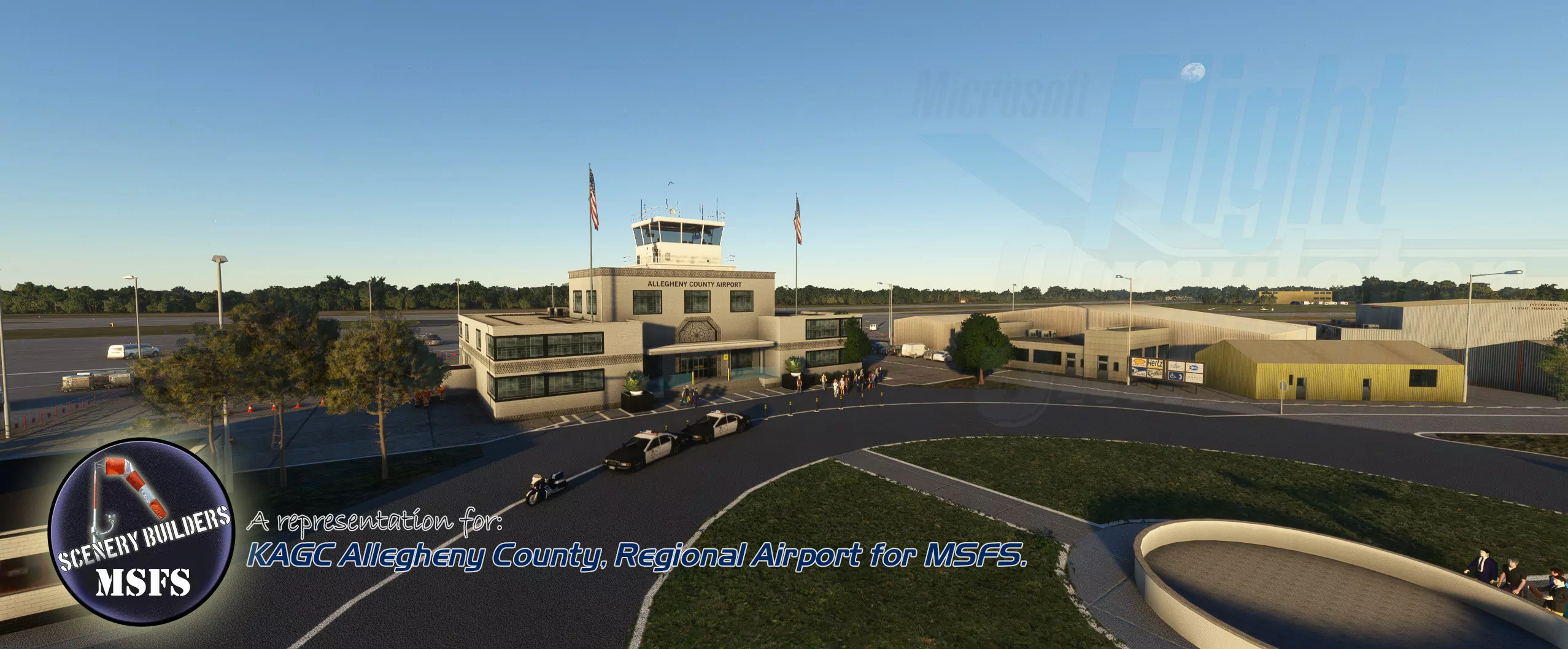 Аэропорт KAGC ( Уэст-Миффлин, США )