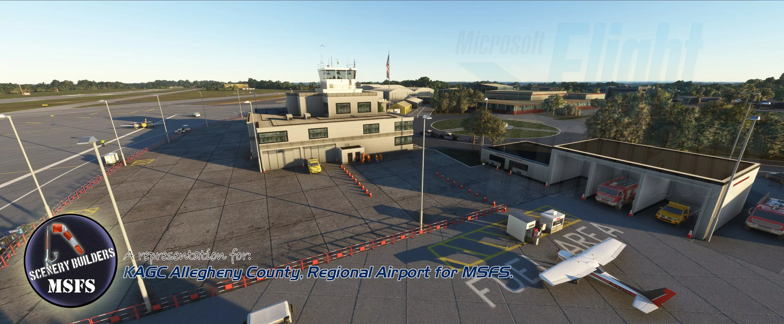 Аэропорт KAGC ( Уэст-Миффлин, США )