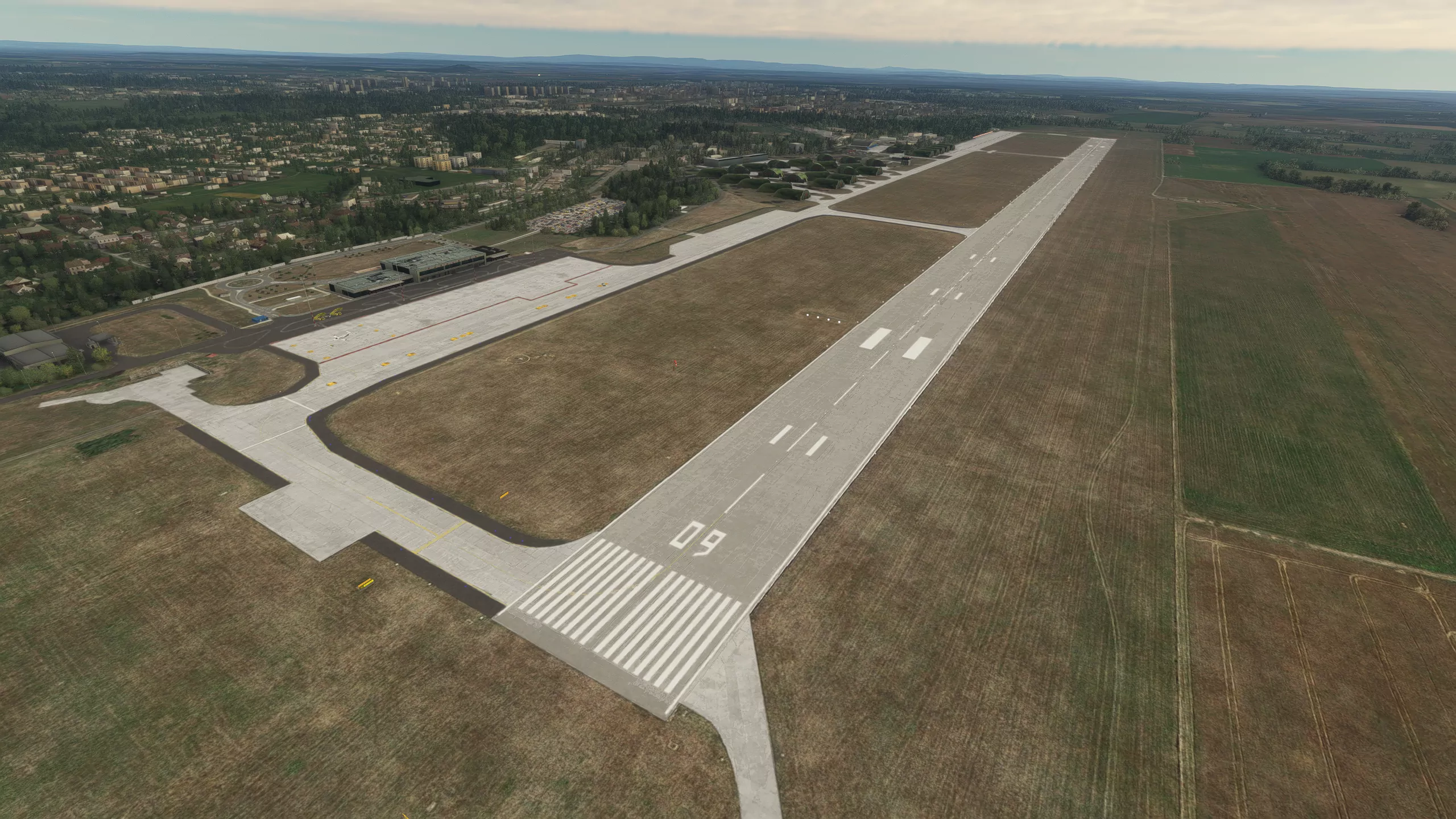 Аэропорт LKPD ( Пардубице, Чехия )