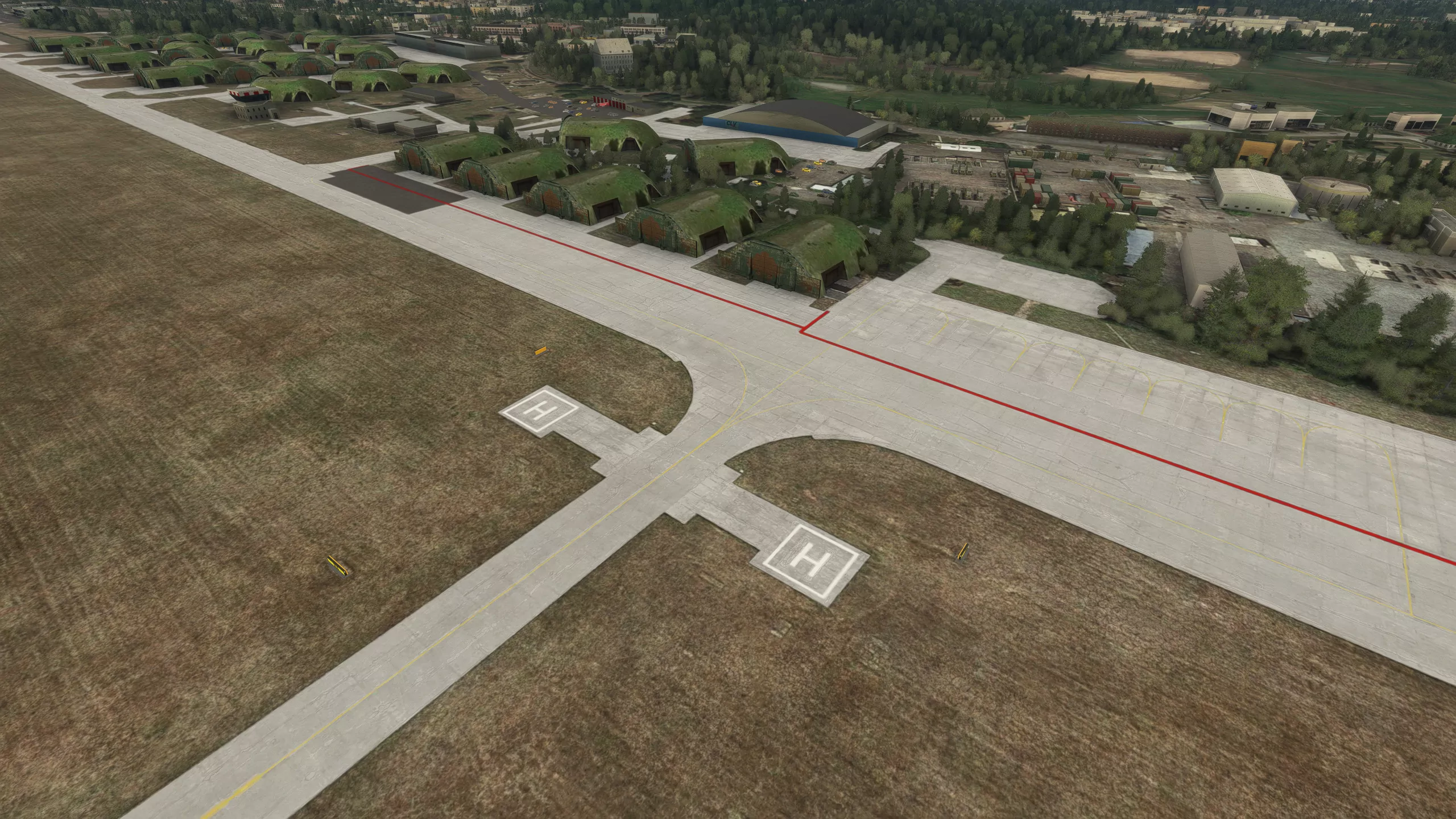 Аэропорт LKPD ( Пардубице, Чехия )