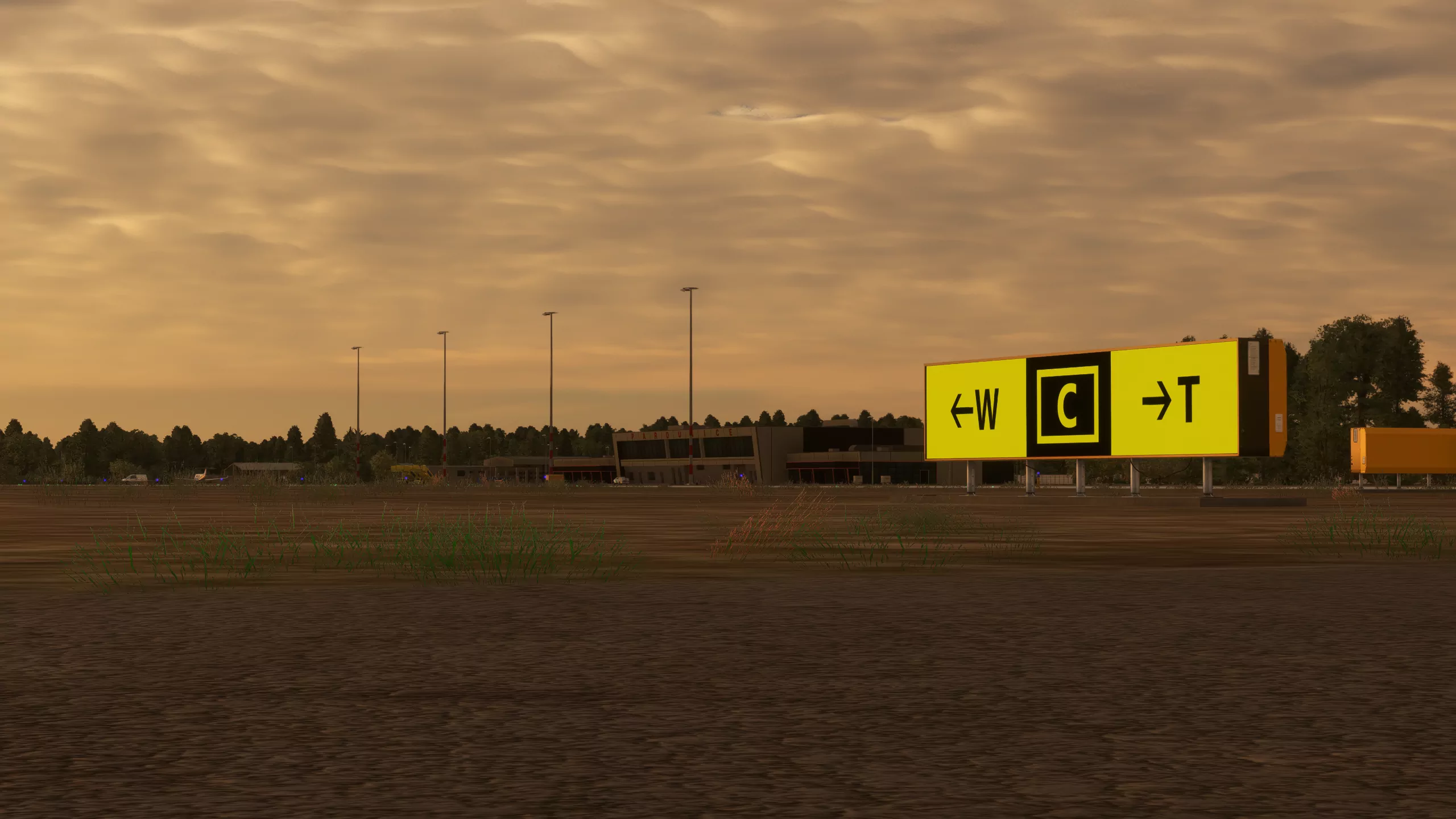 Аэропорт LKPD ( Пардубице, Чехия )