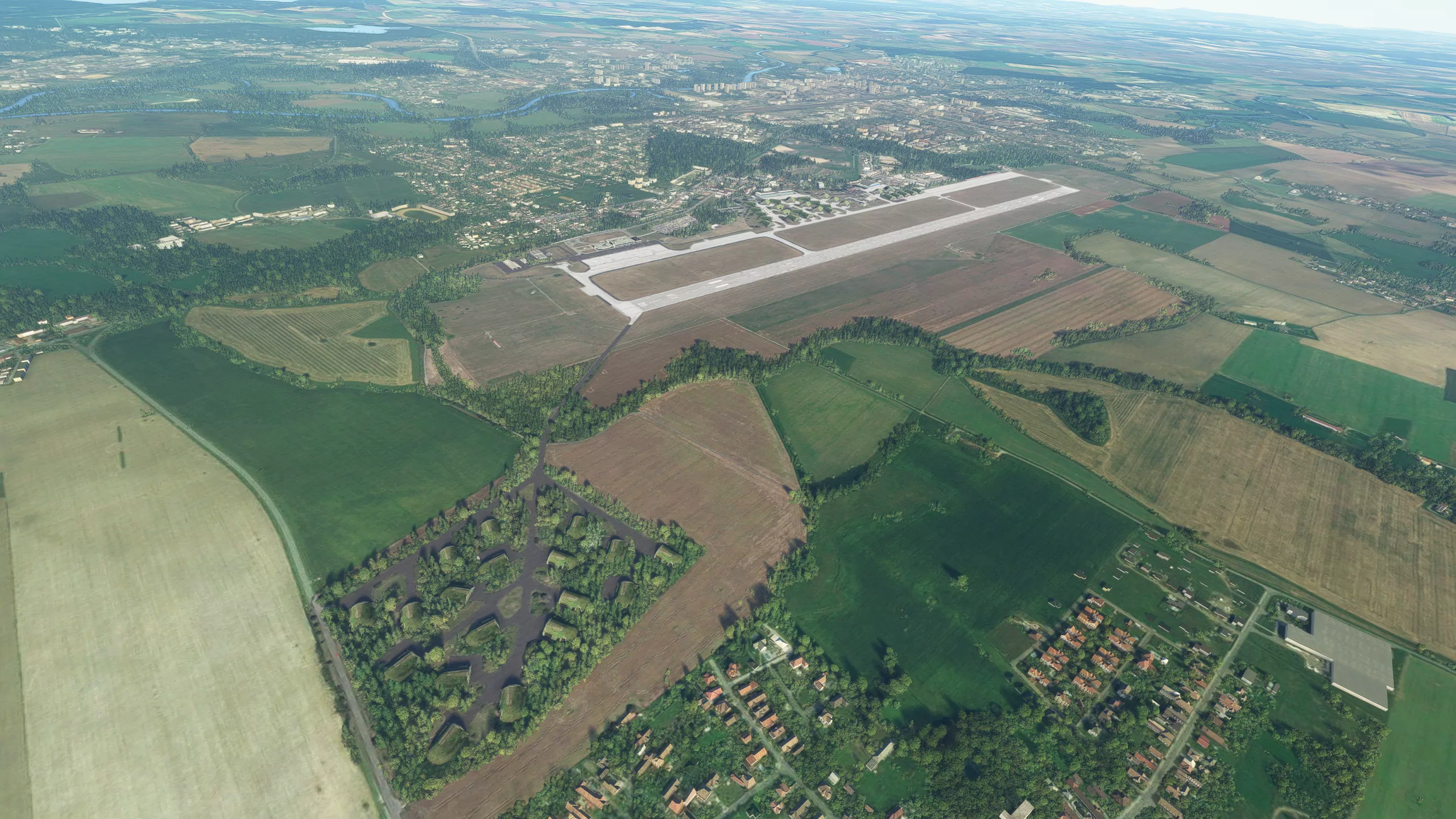 Аэропорт LKPD ( Пардубице, Чехия )