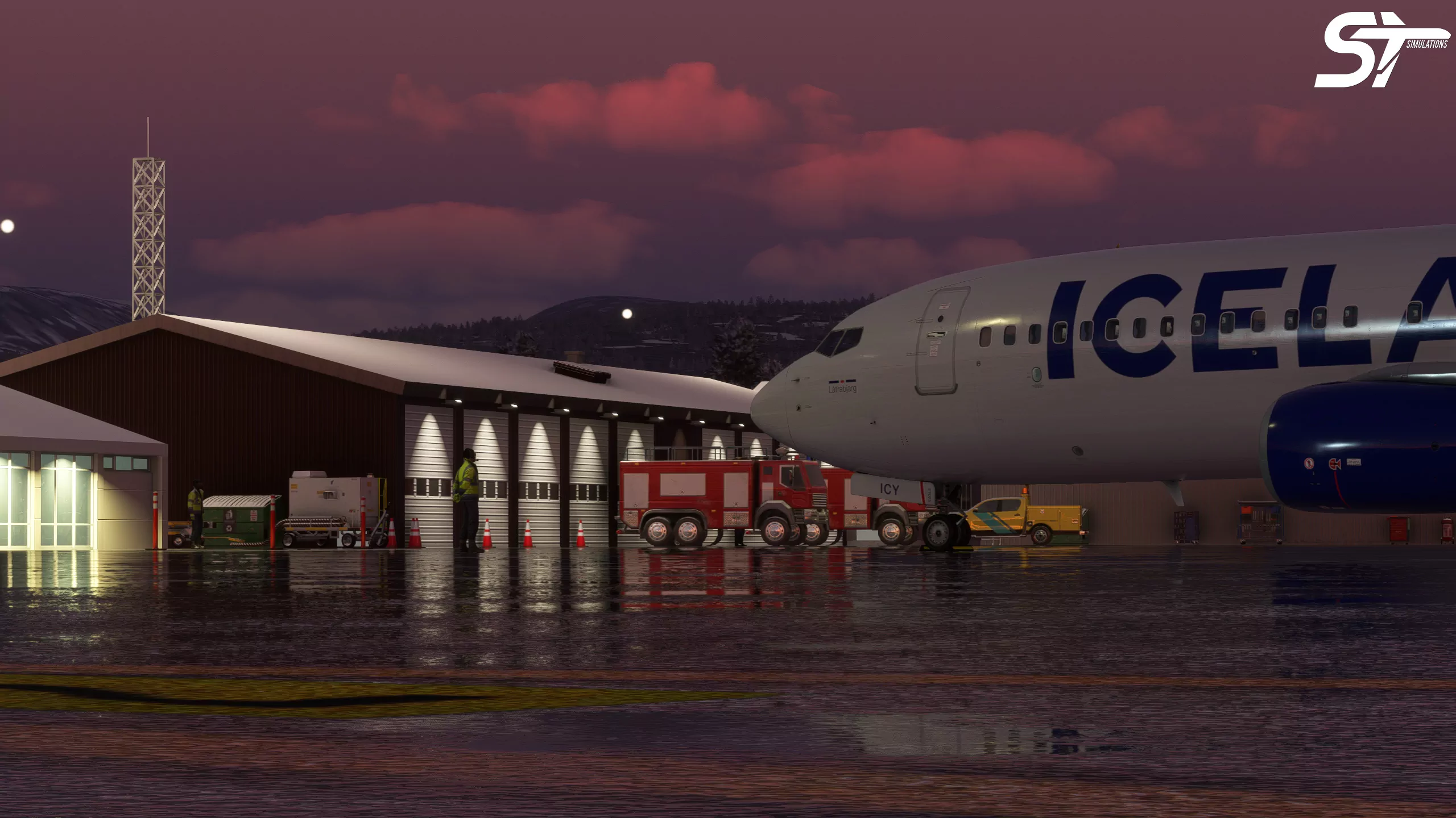 Аэропорт BIEG ( Эйильсстадир, Исландия )