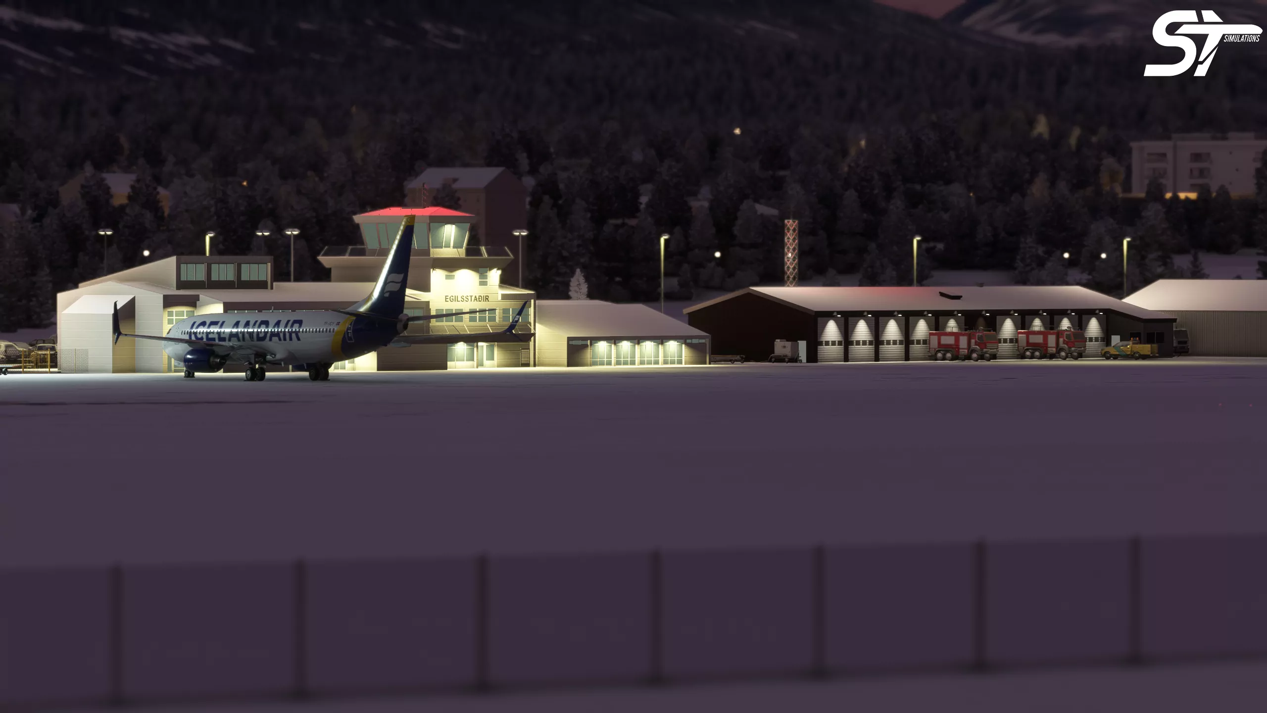 Аэропорт BIEG ( Эйильсстадир, Исландия )