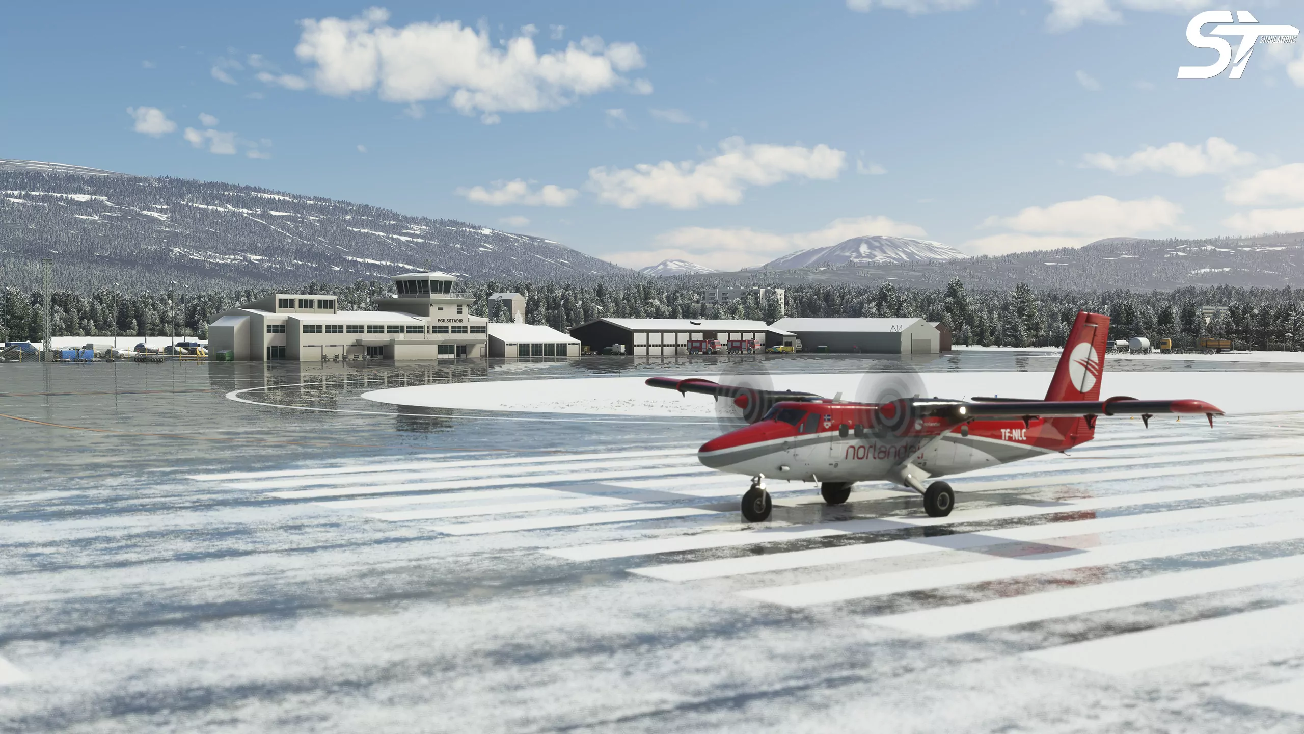 Аэропорт BIEG ( Эйильсстадир, Исландия )