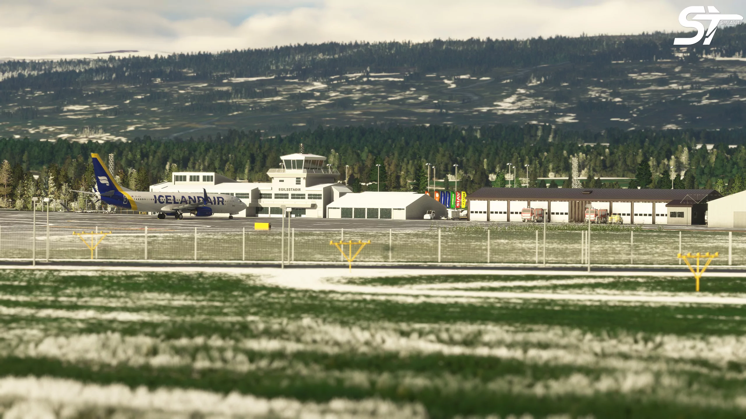 Аэропорт BIEG ( Эйильсстадир, Исландия )