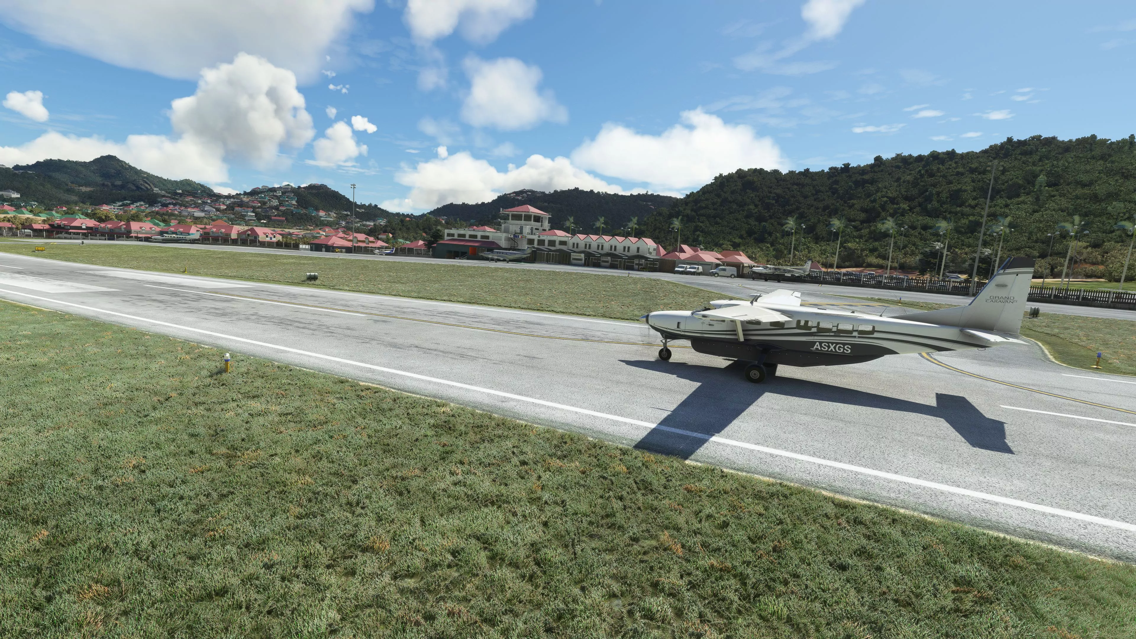 Аэропорт TFFJ ( Сен-Бартелеми, Франция )