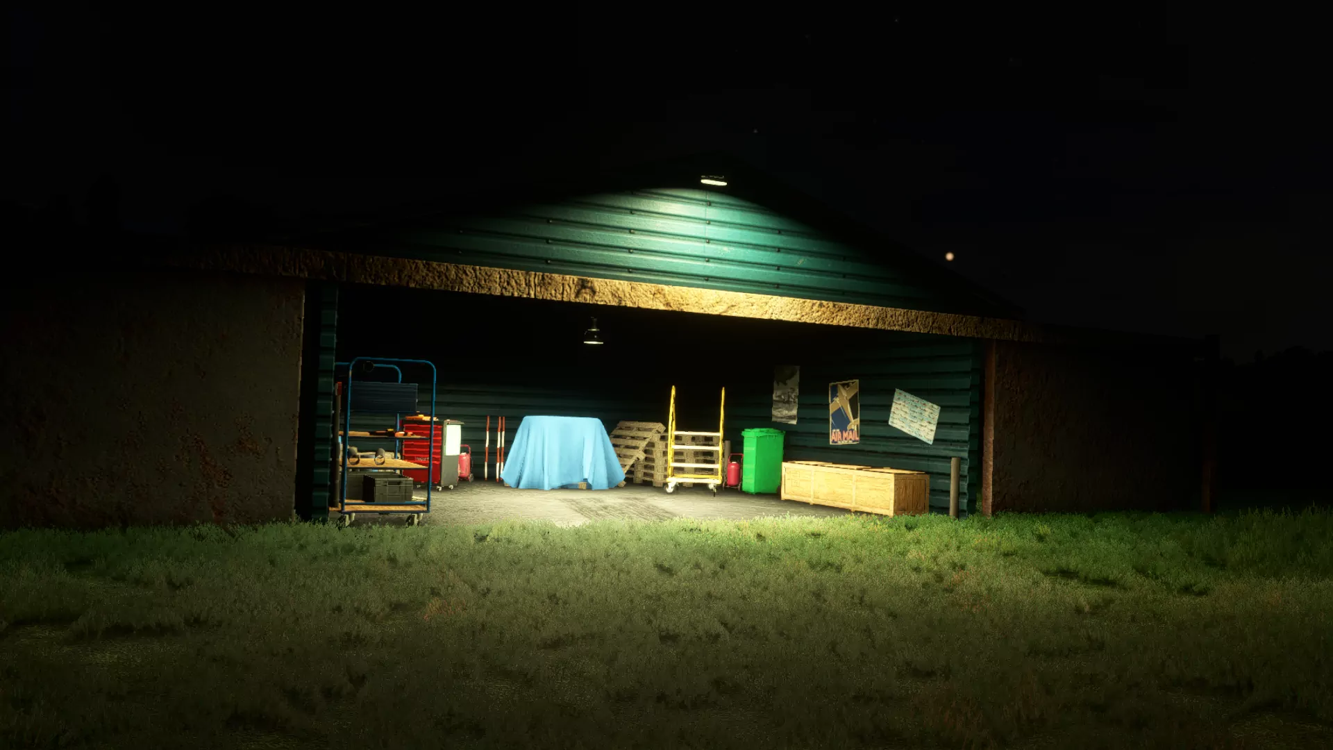 Аэропорт 80TN ( Ленойр-Сити, США )