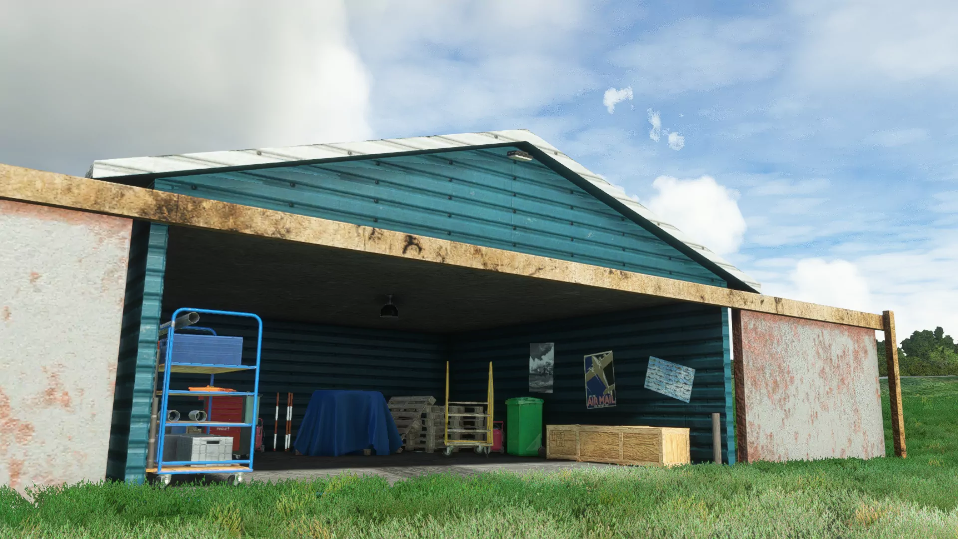 Аэропорт 80TN ( Ленойр-Сити, США )