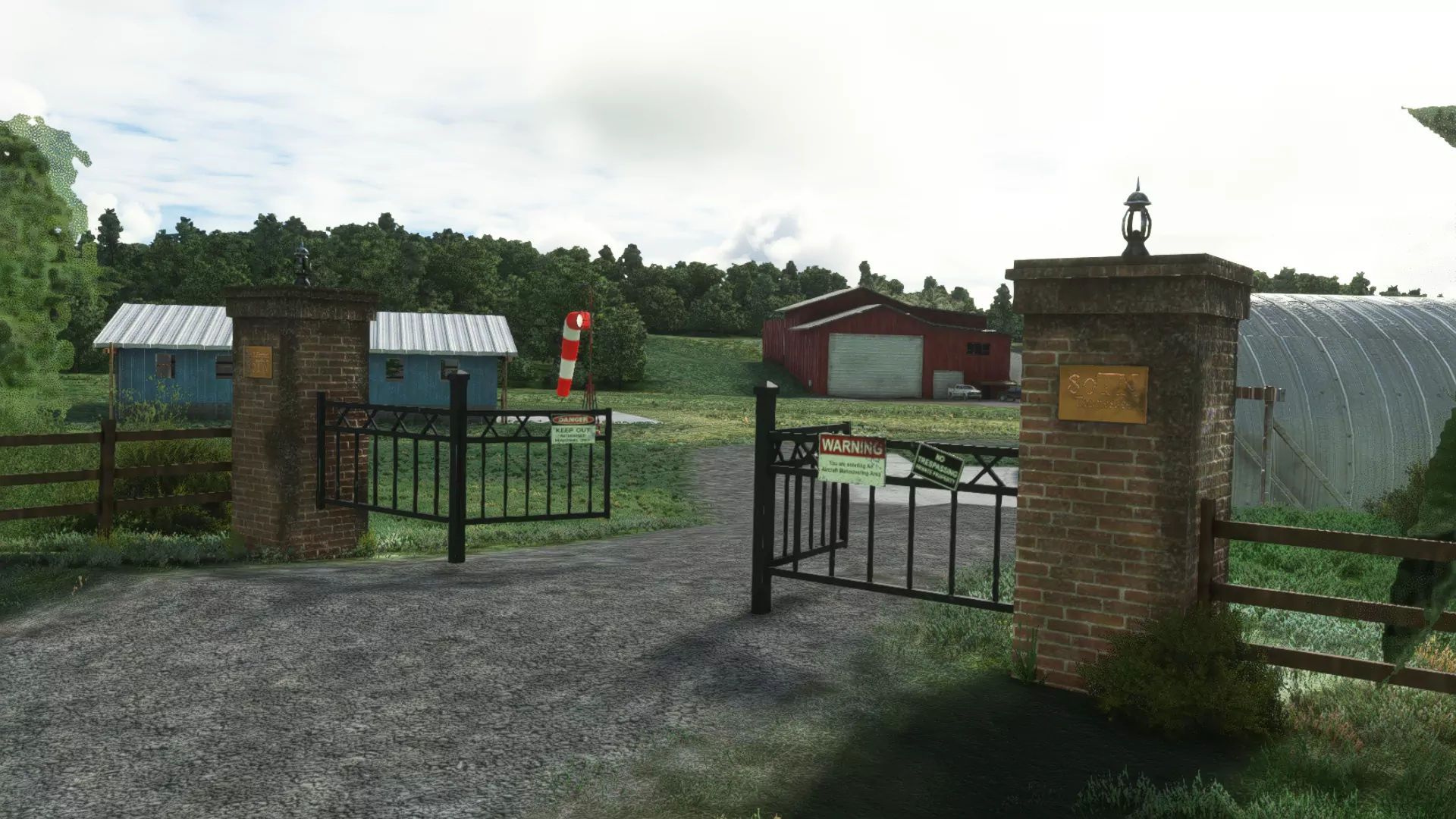 Аэропорт 80TN ( Ленойр-Сити, США )