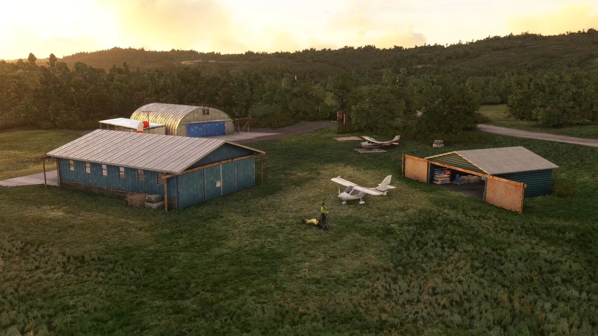 Аэропорт 80TN ( Ленойр-Сити, США )