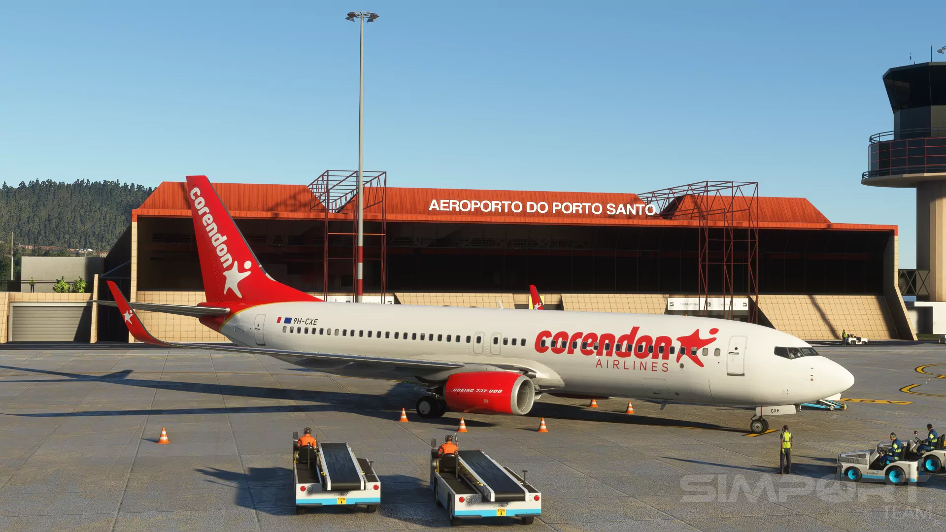 Аэропорт LPPS ( Порту-Санту, Португалия )