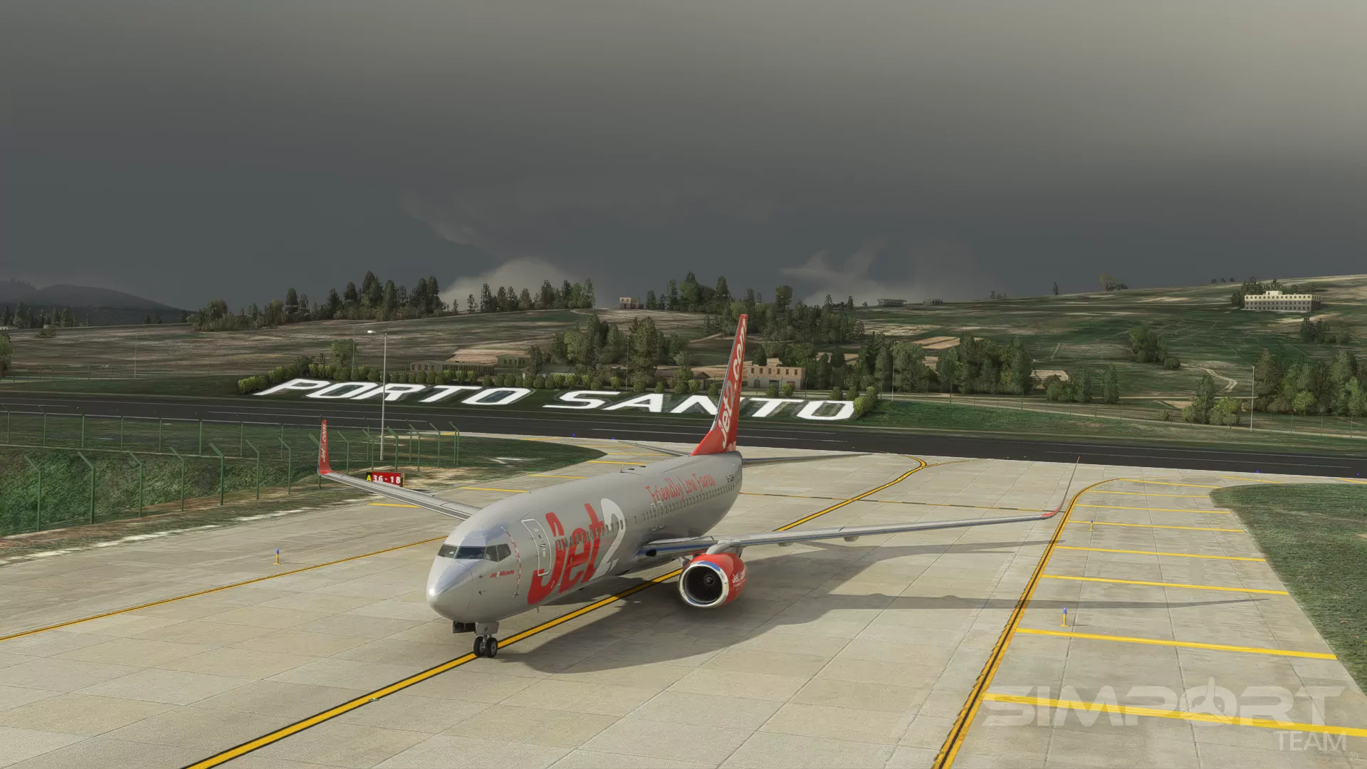 Аэропорт LPPS ( Порту-Санту, Португалия )