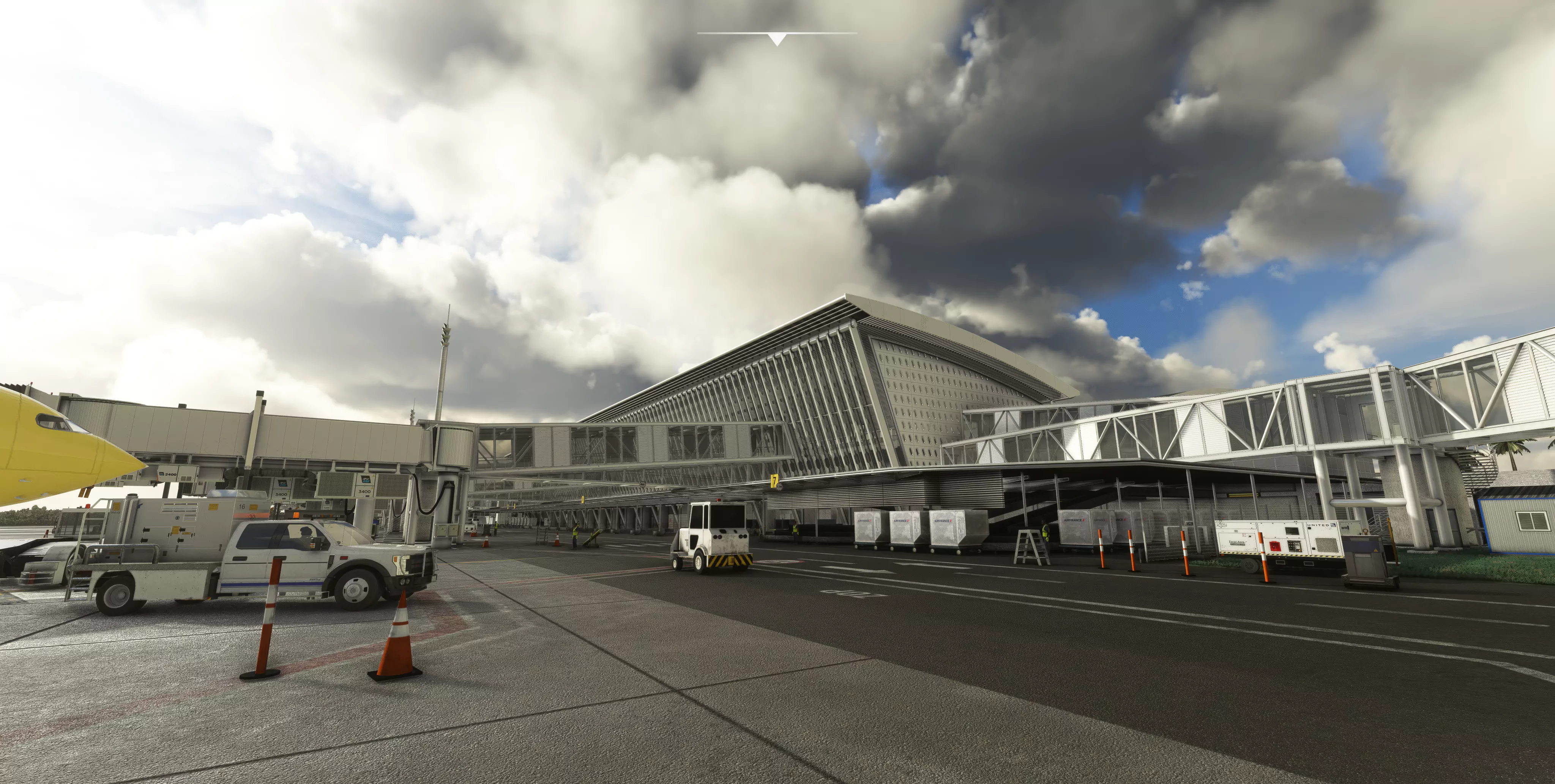 Аэропорт TFFR ( Лез Абим, Гваделупа )