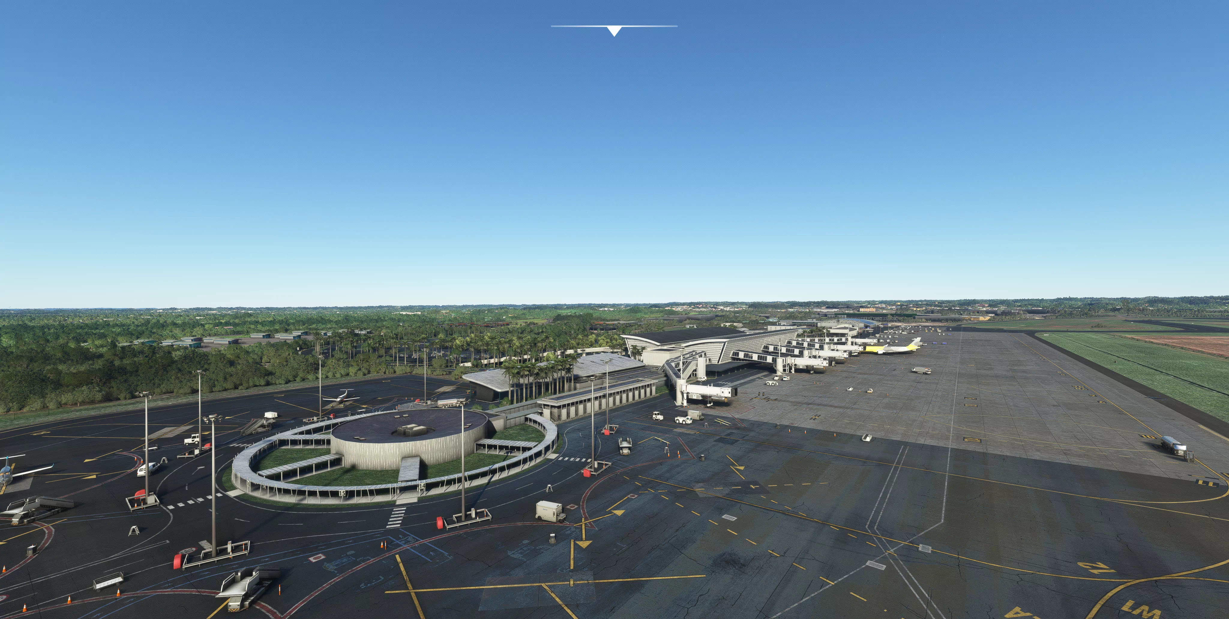 Аэропорт TFFR ( Лез Абим, Гваделупа )