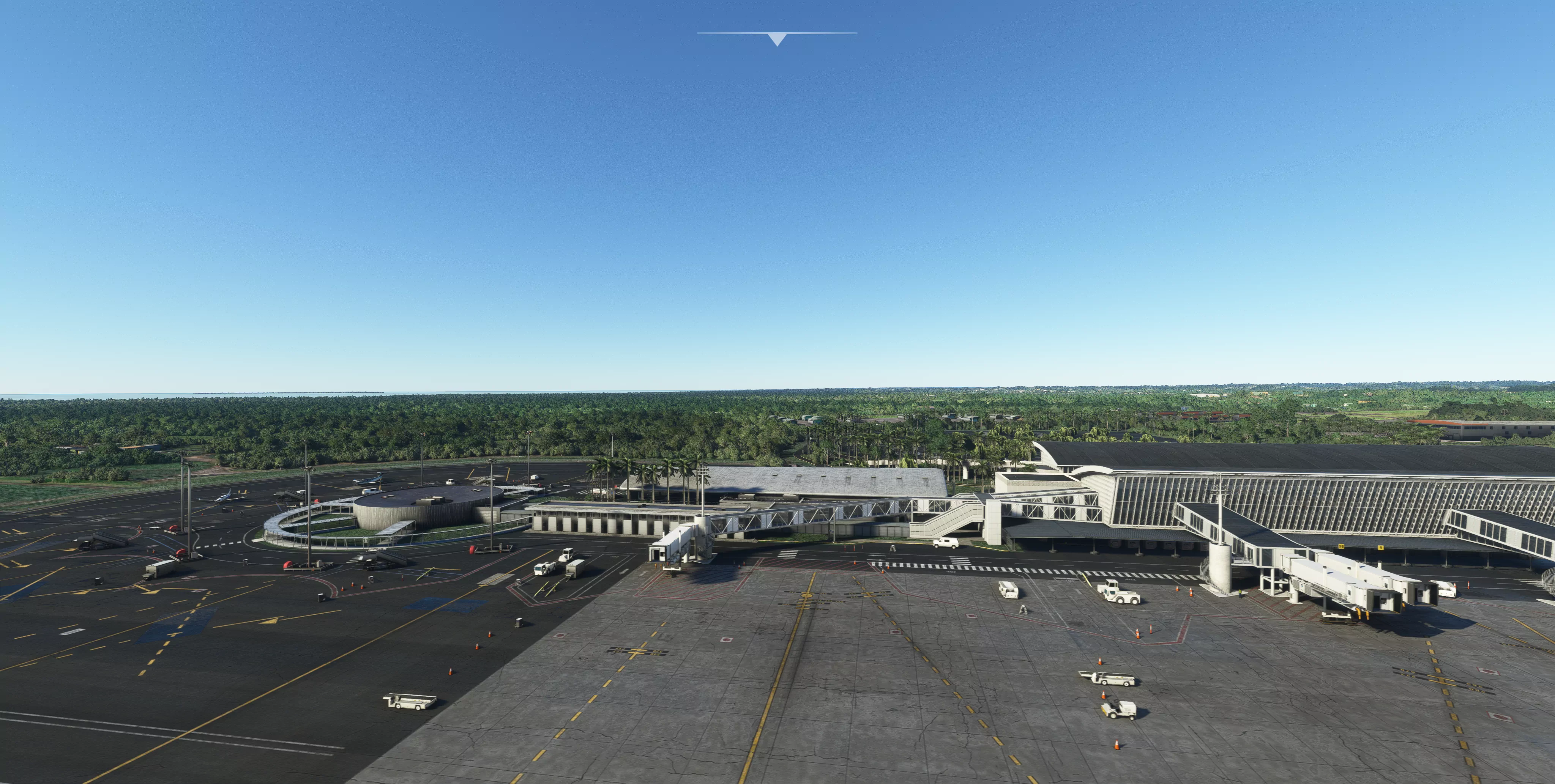 Аэропорт TFFR ( Лез Абим, Гваделупа )