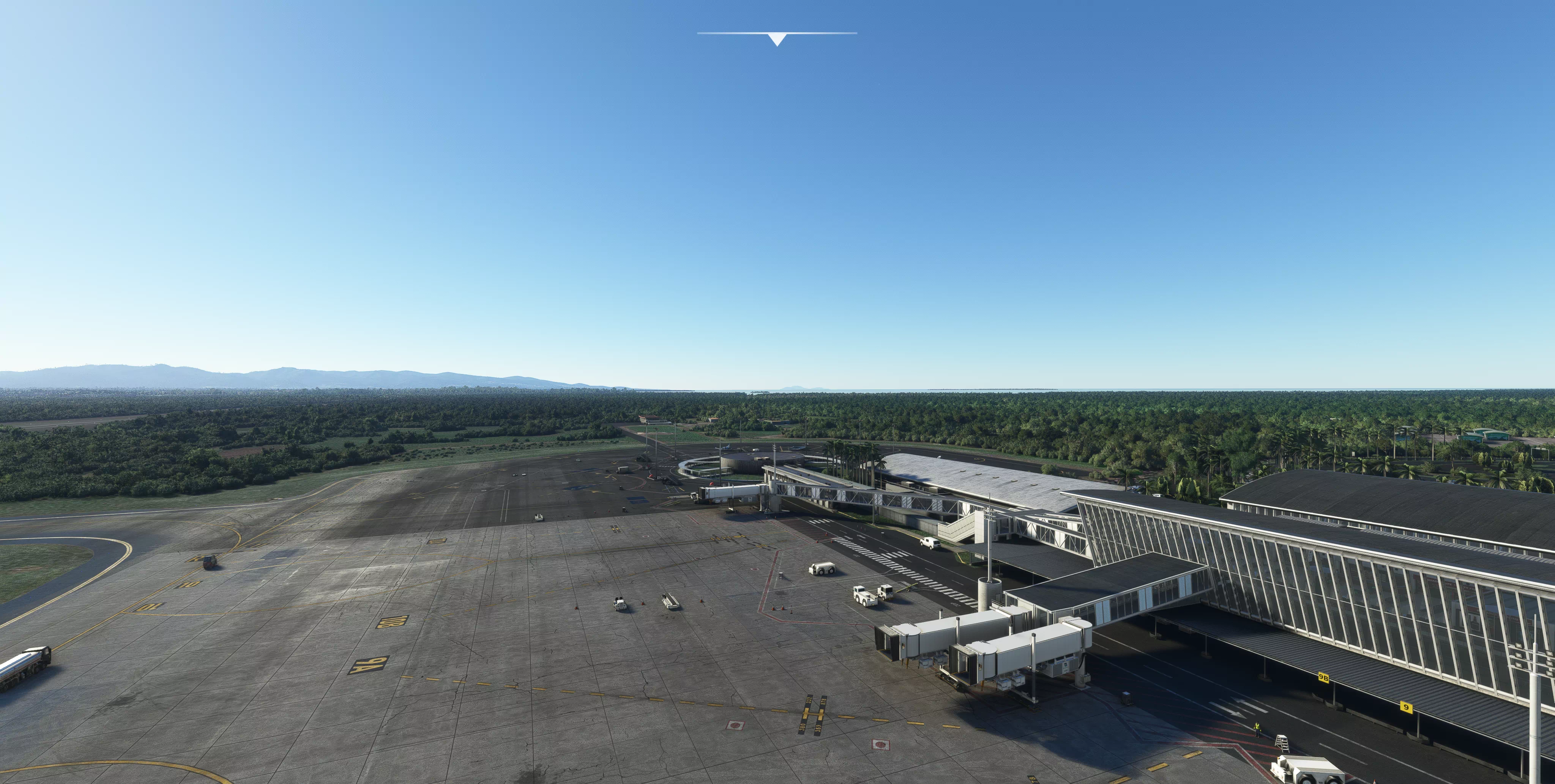 Аэропорт TFFR ( Лез Абим, Гваделупа )