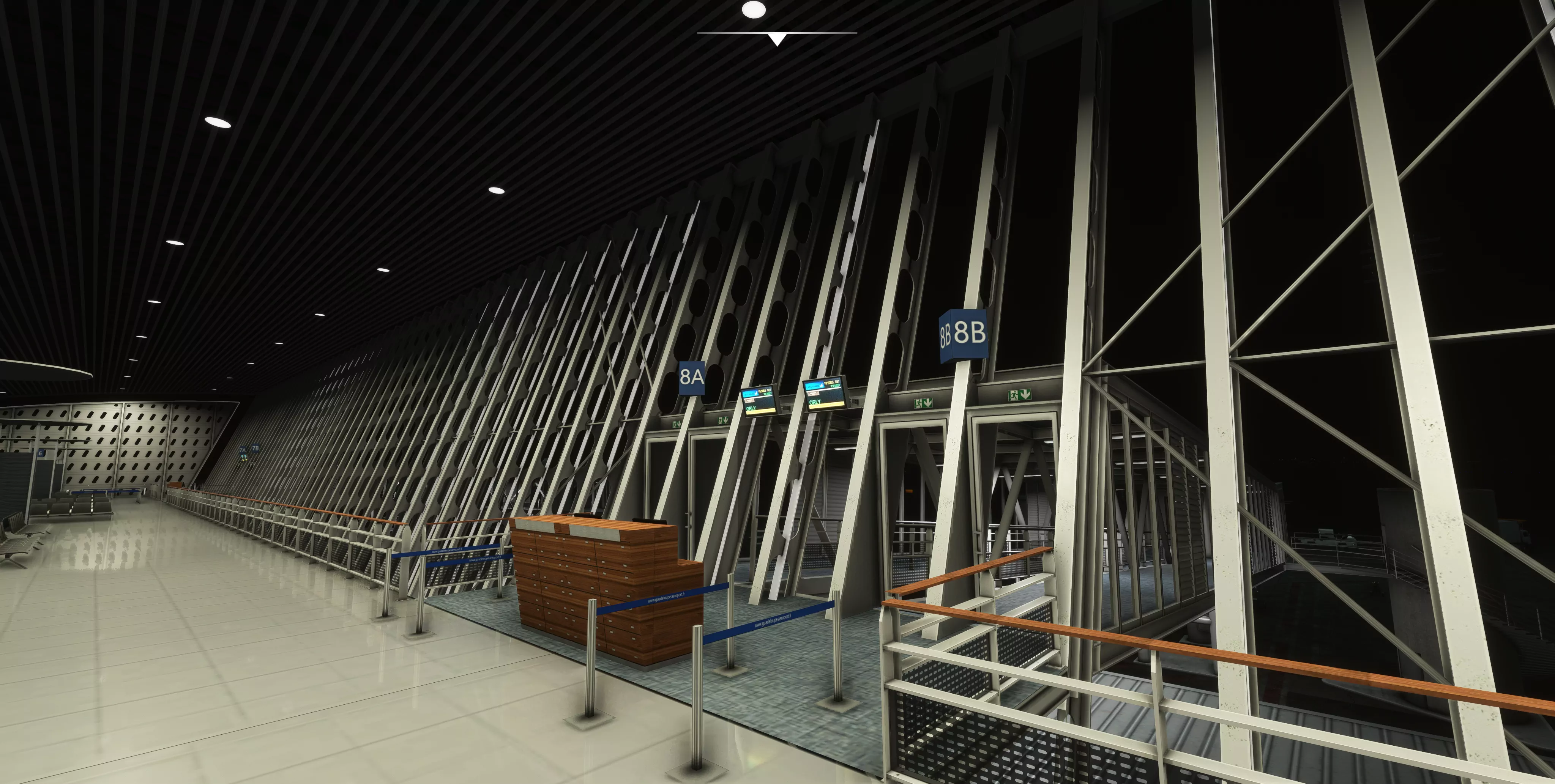 Аэропорт TFFR ( Лез Абим, Гваделупа )