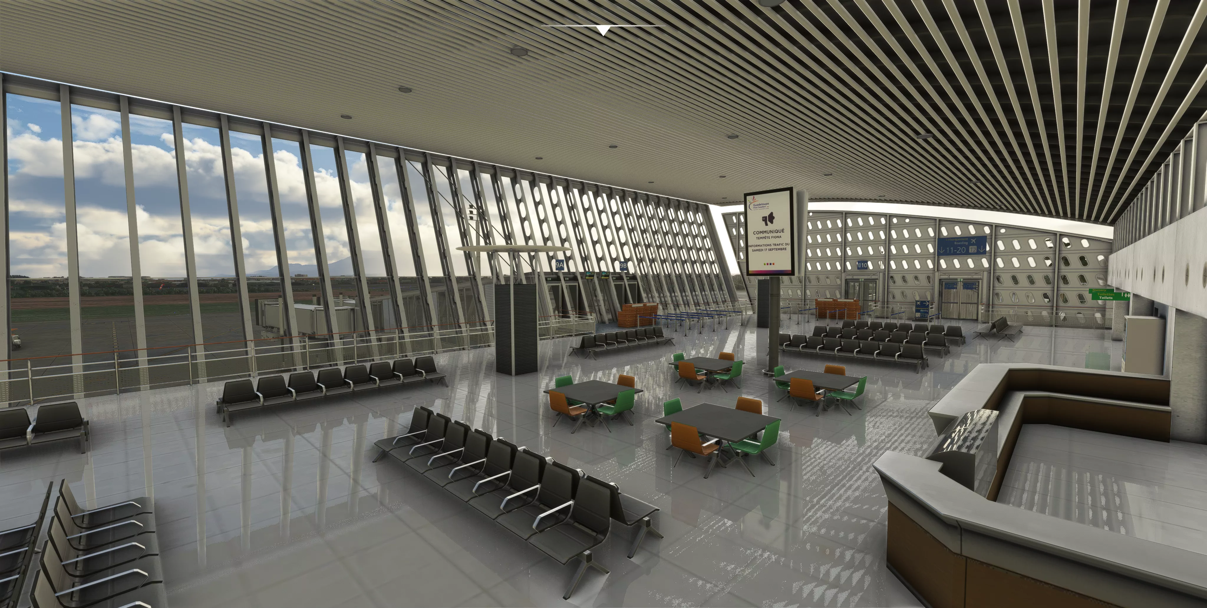 Аэропорт TFFR ( Лез Абим, Гваделупа )