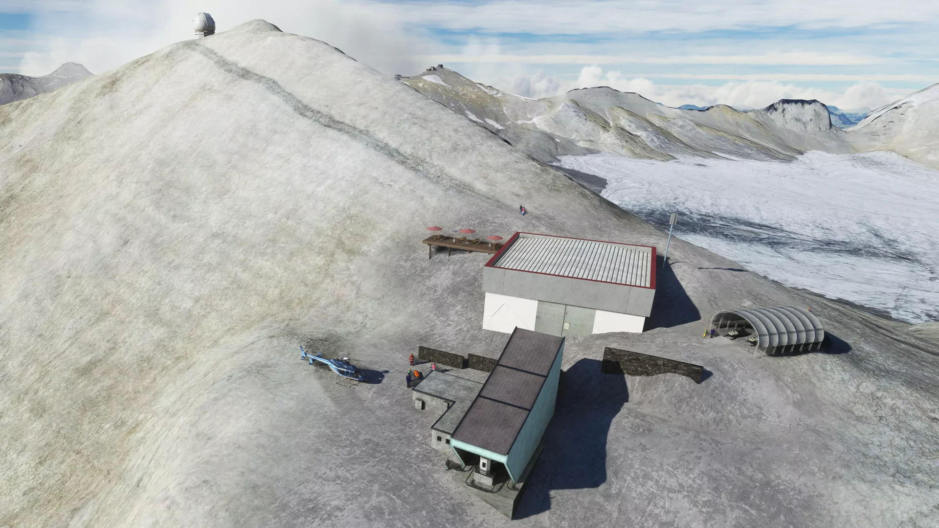 Вертодром LSHS ( Сьон, Швейцария )